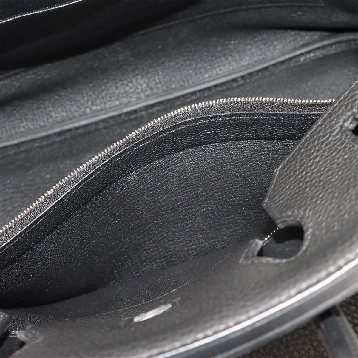 Birkin 35 Togo Black Hand Bag Purse