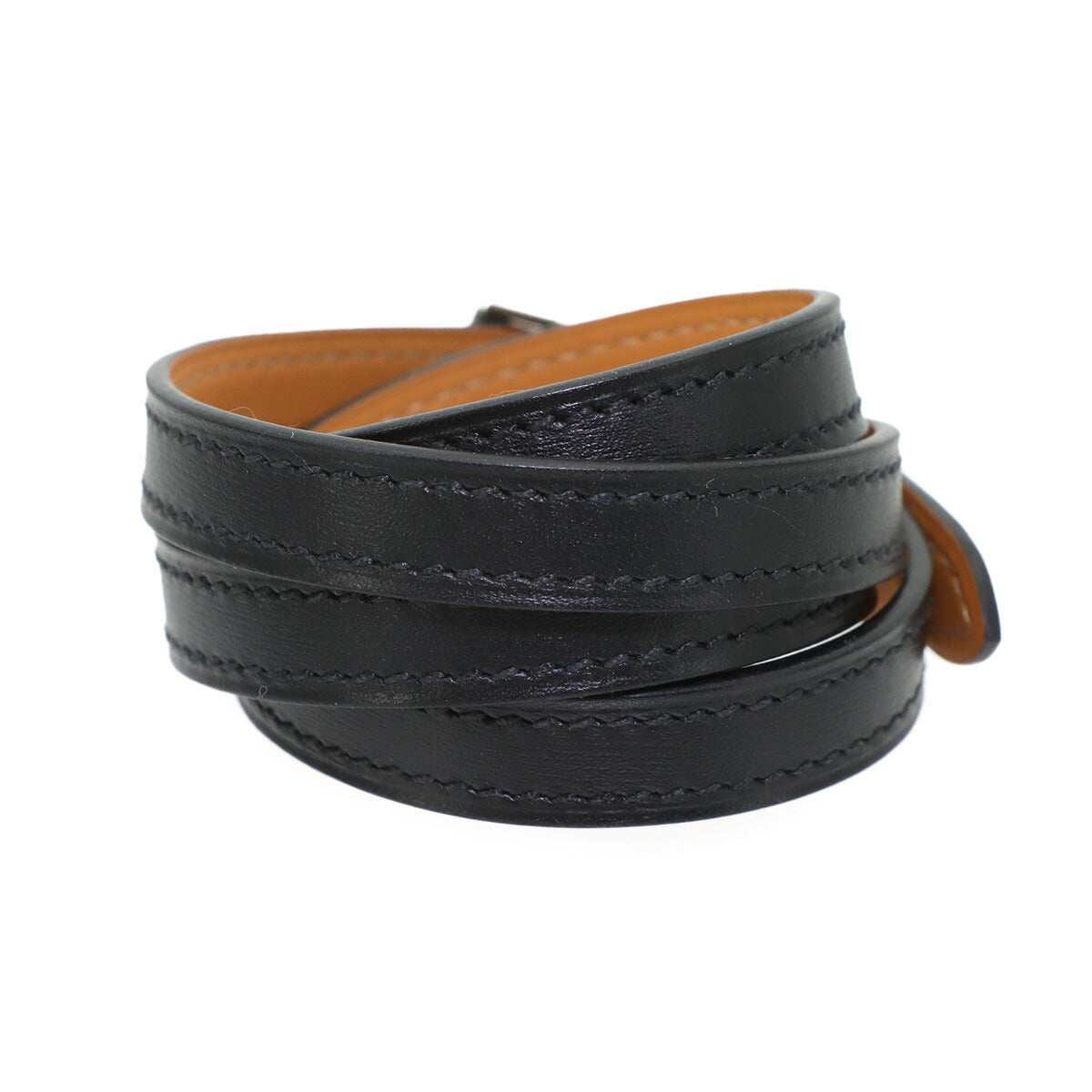 Etriviere Bracelet Leather Black Accessory