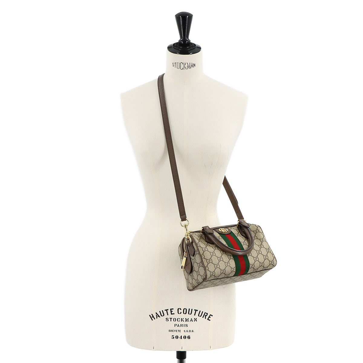 Ophidia 2way Hand Shoulder Bag GG Supreme Beige 772053 Purse