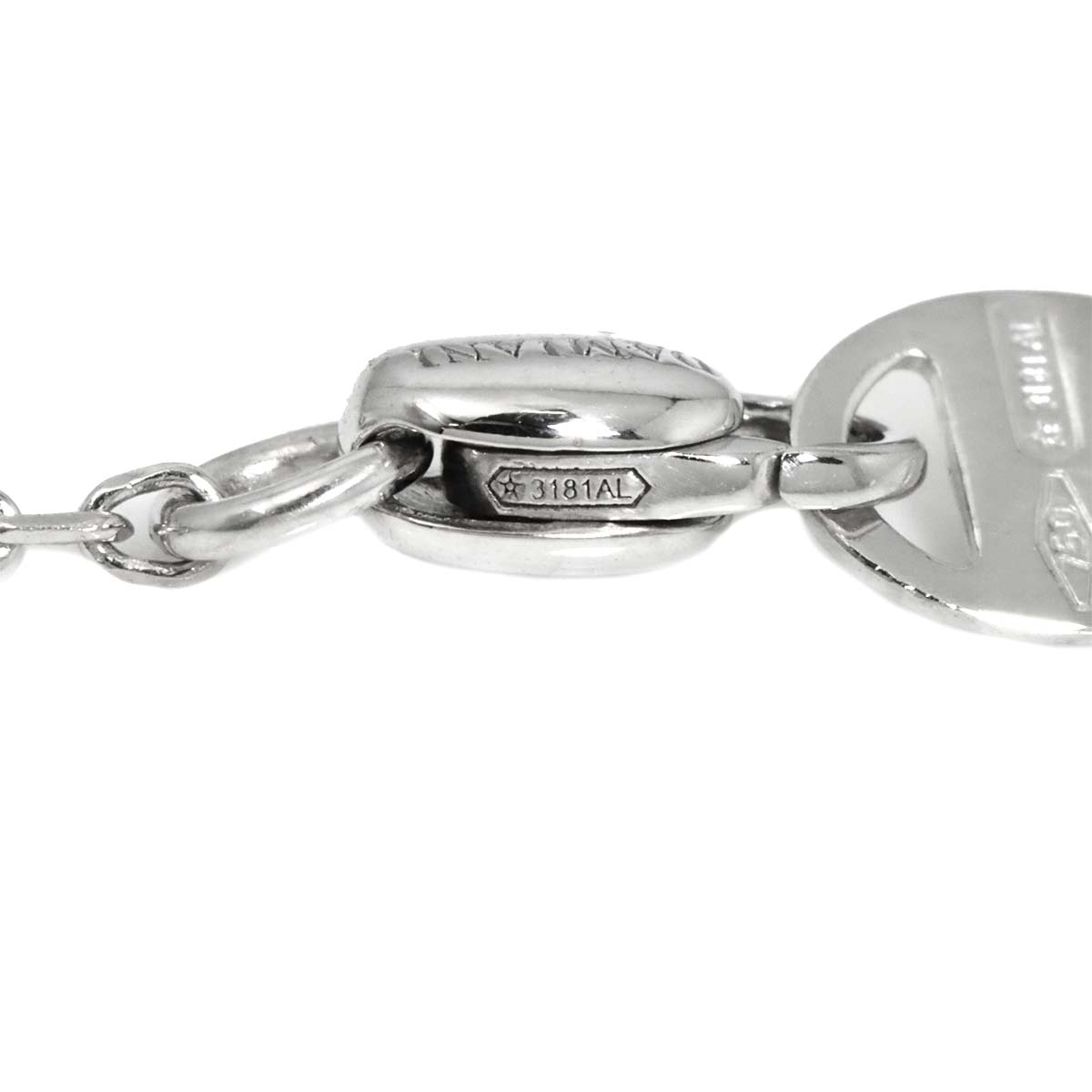Mystery Cross Diamond Necklace 18K White Gold 750