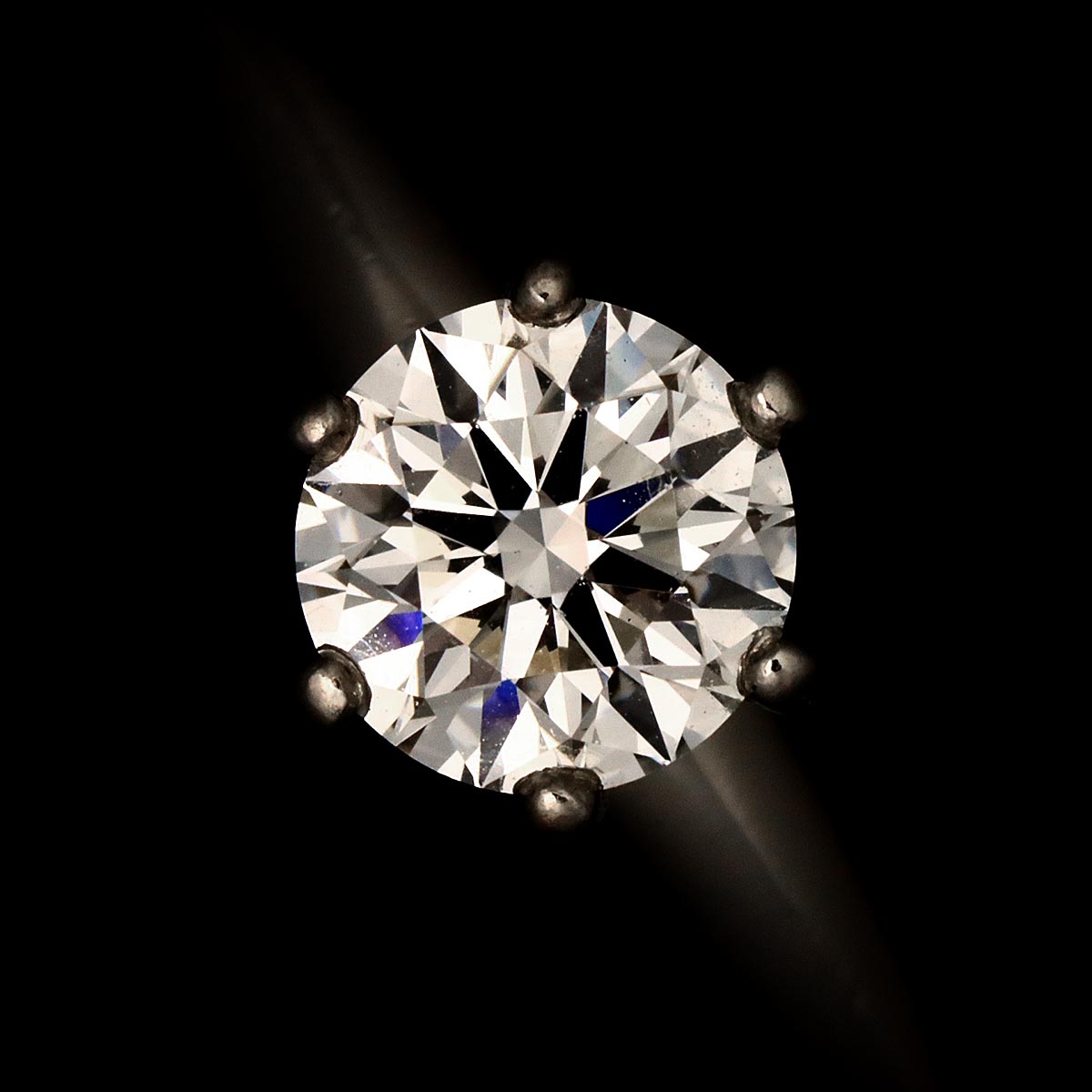 Diamond 0.64ct G/VS1/3EX Ring Platinum Size5.25(US)