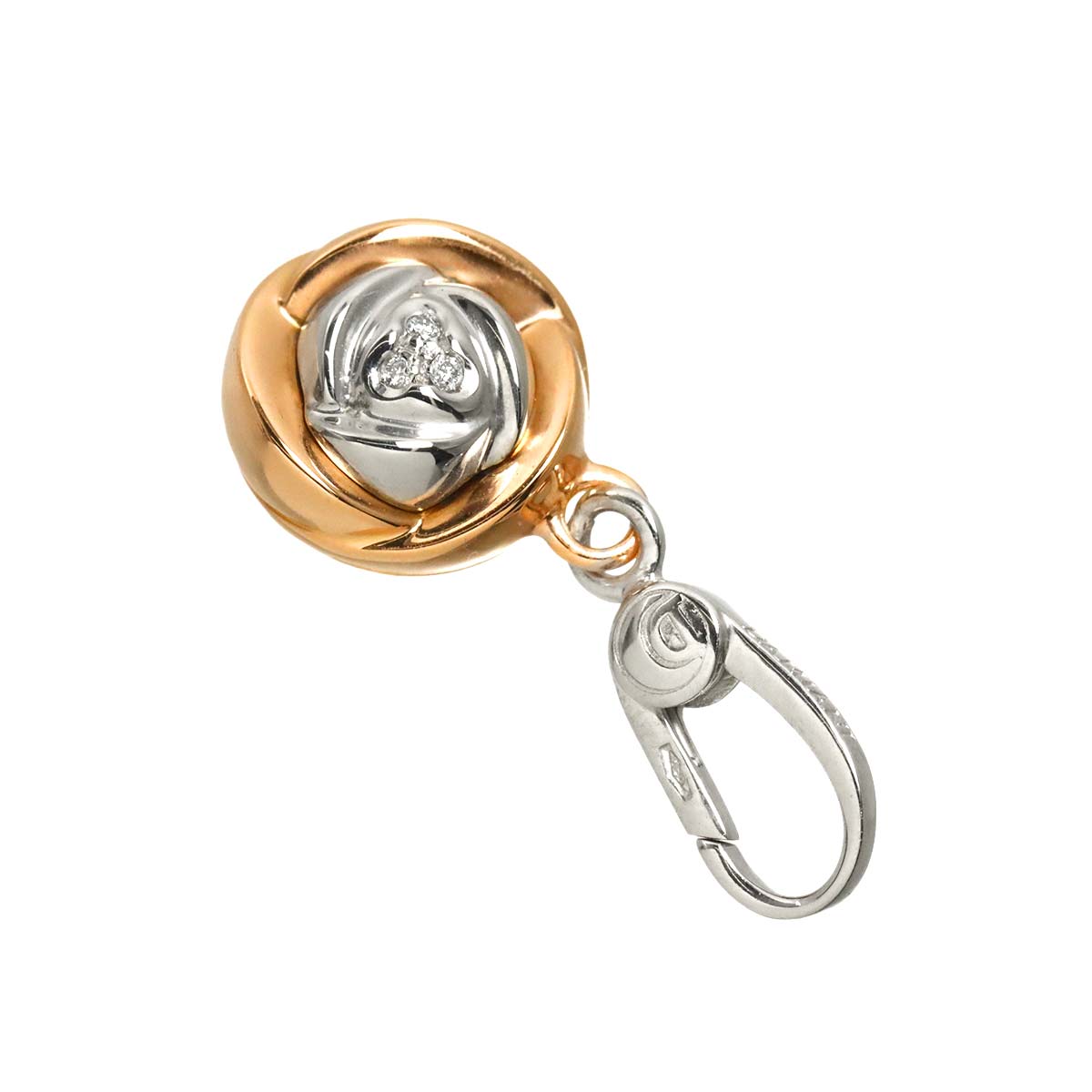 Sunset Boulevard Pendant Top Charm 18K PG 750