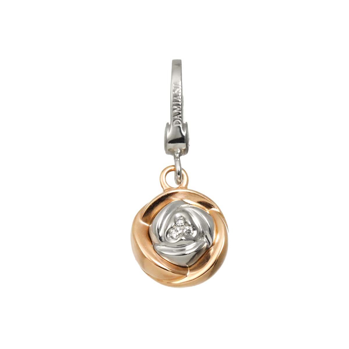 Sunset Boulevard Pendant Top Charm 18K PG 750