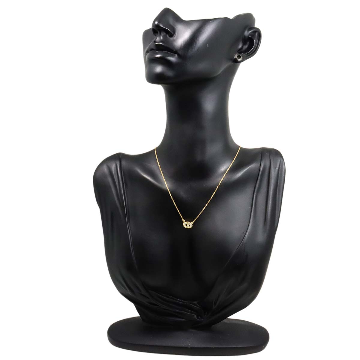 Diamond Necklace 18K Yellow Gold 750