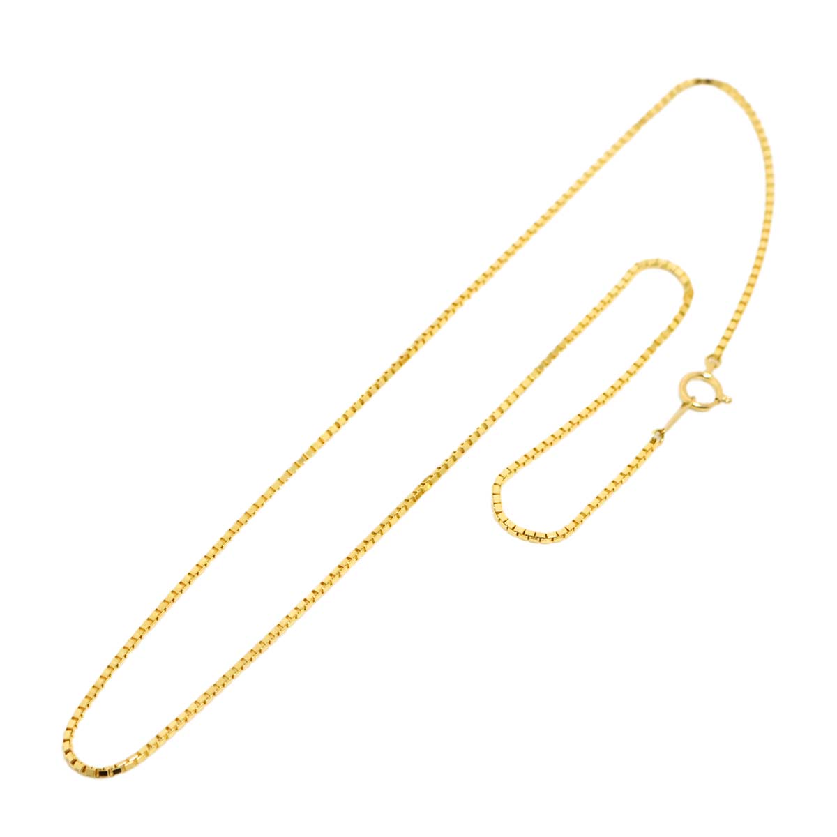 Venetian Necklace 18K K18 YG Yellow Gold 750