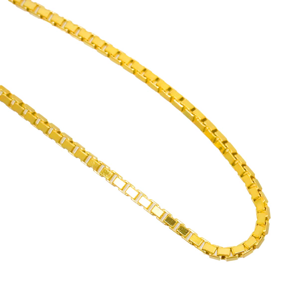 Venetian Necklace 18K K18 YG Yellow Gold 750