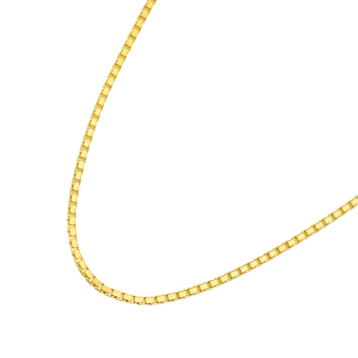 Venetian Necklace 18K K18 YG Yellow Gold 750