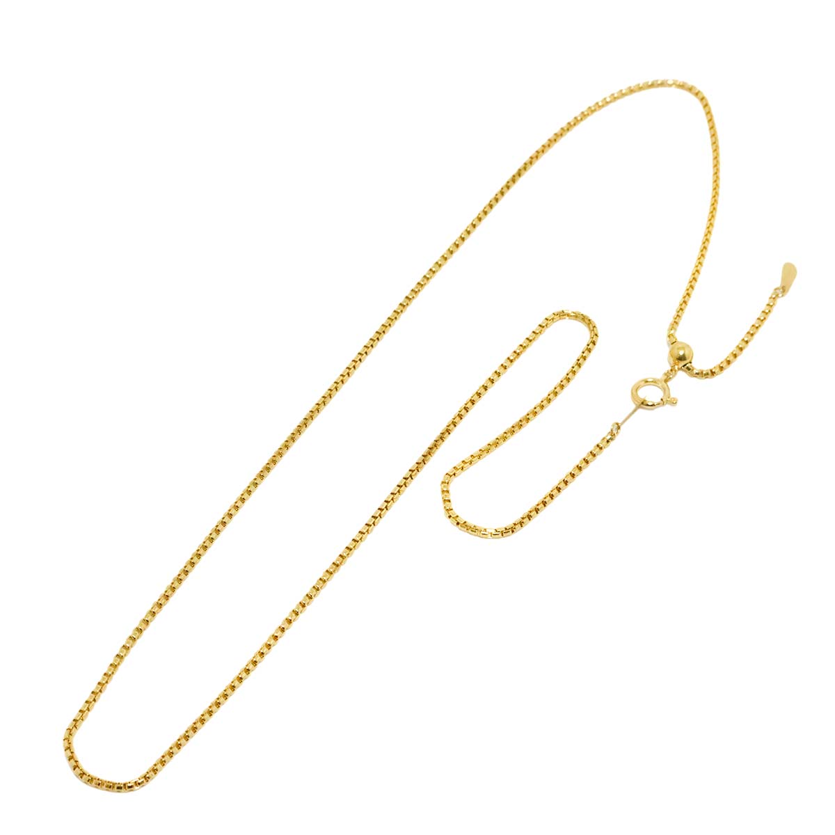 Necklace 18K K18 YG Yellow Gold 750