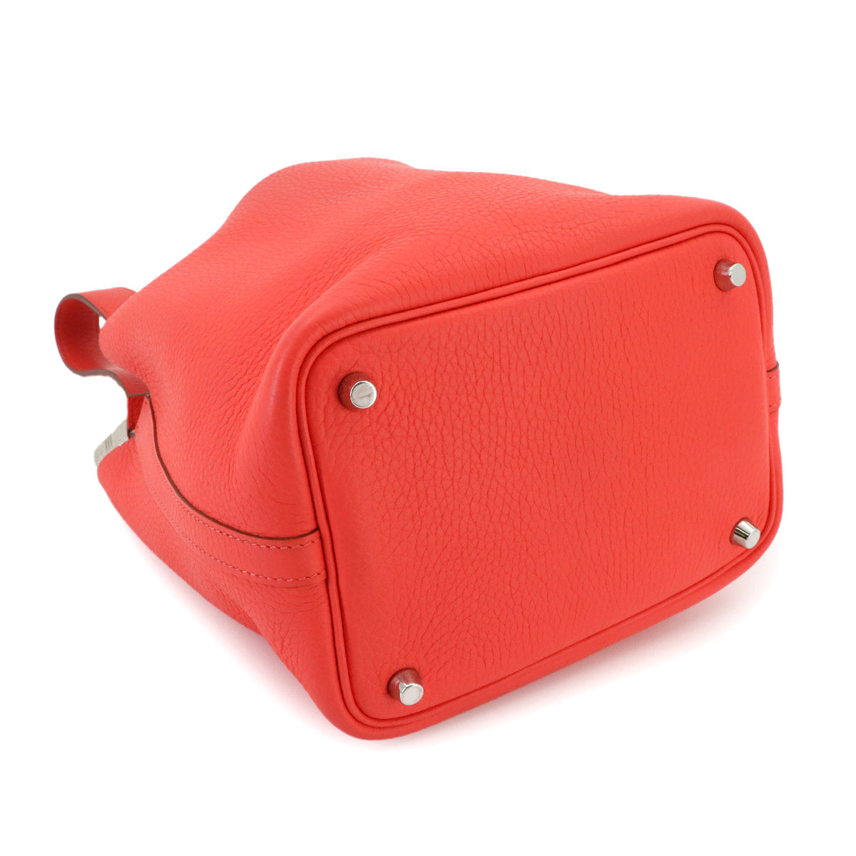 Picotin Lock PM Hand Bag Taurillon Clemence Rose Jaipur