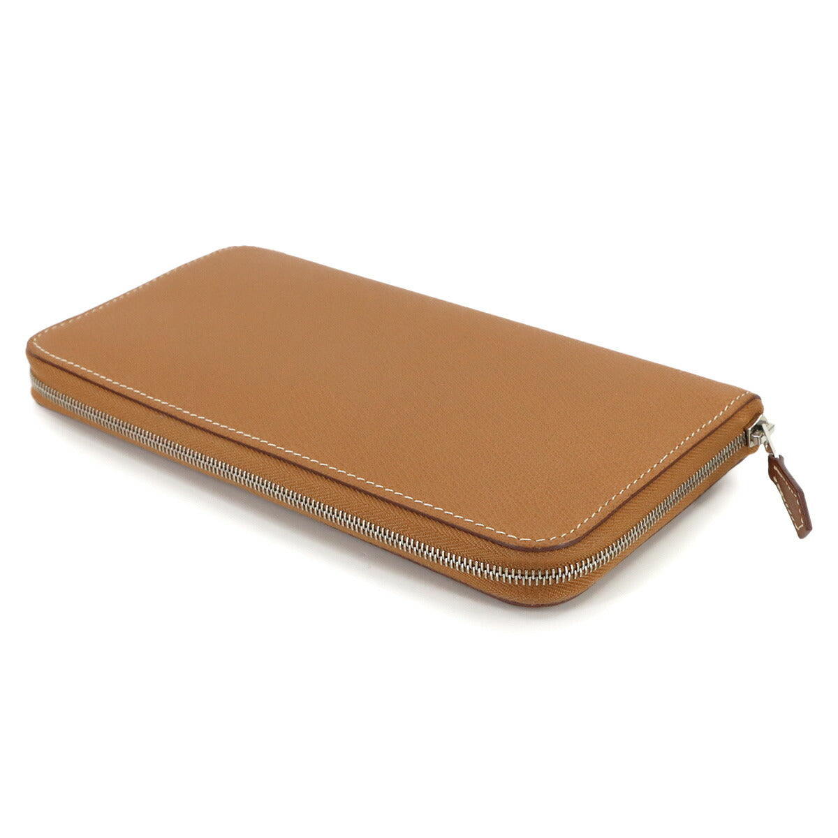 Azapp Long Silkin Long Wallet Epsom Gold Purse