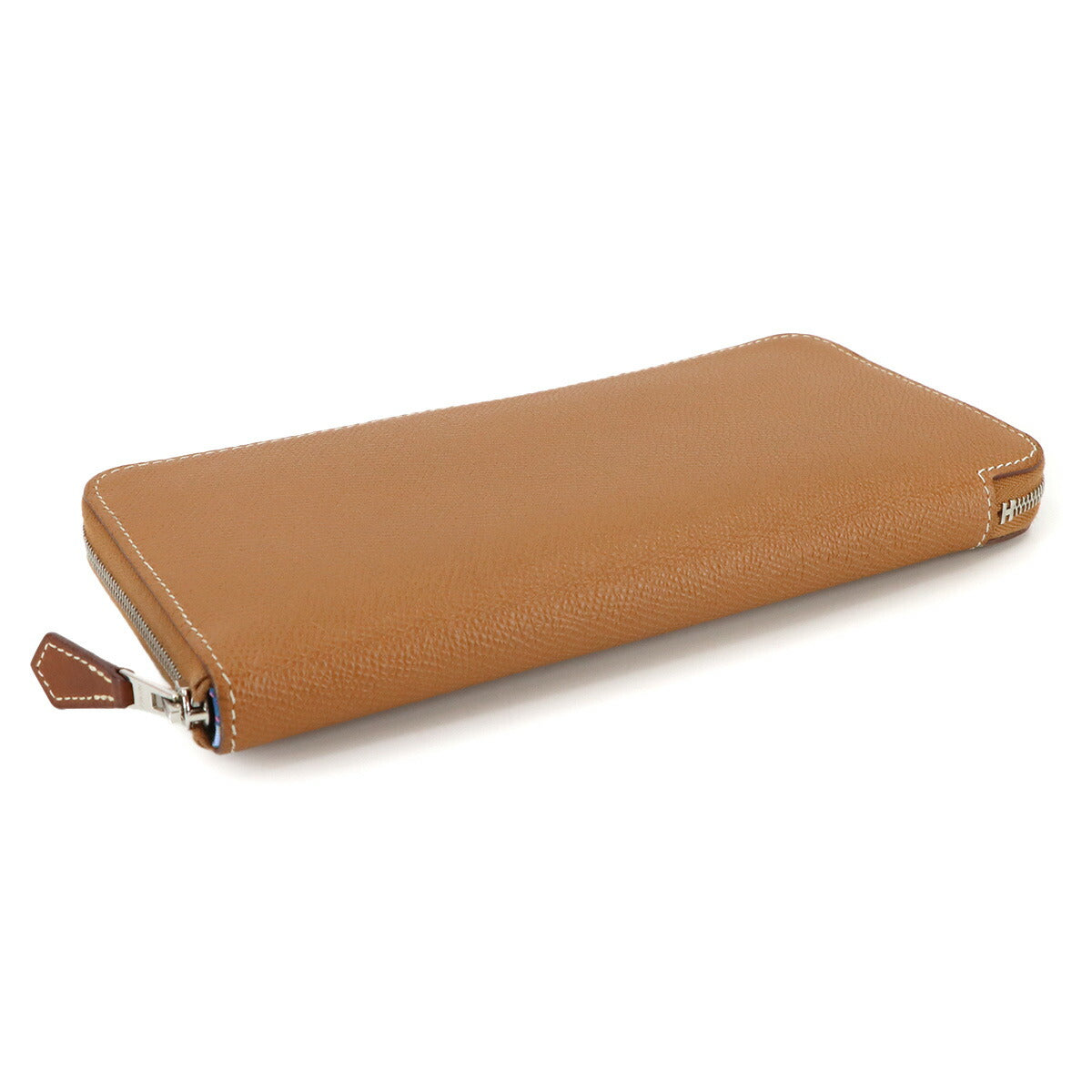 Azapp Long Silkin Long Wallet Epsom Gold Purse