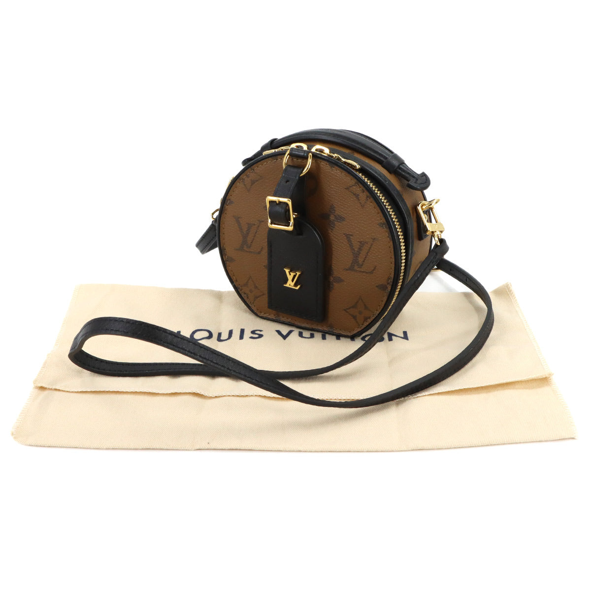 Monogram Reverse Mini Boite Chapeau Shoulder Bag M68276