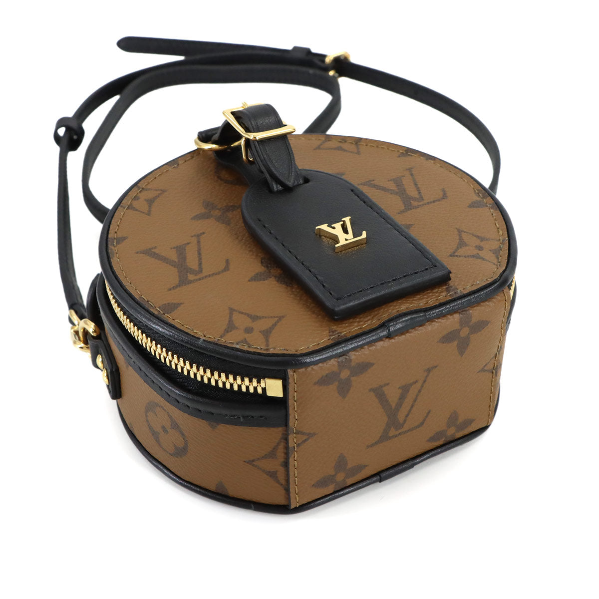 Monogram Reverse Mini Boite Chapeau Shoulder Bag M68276