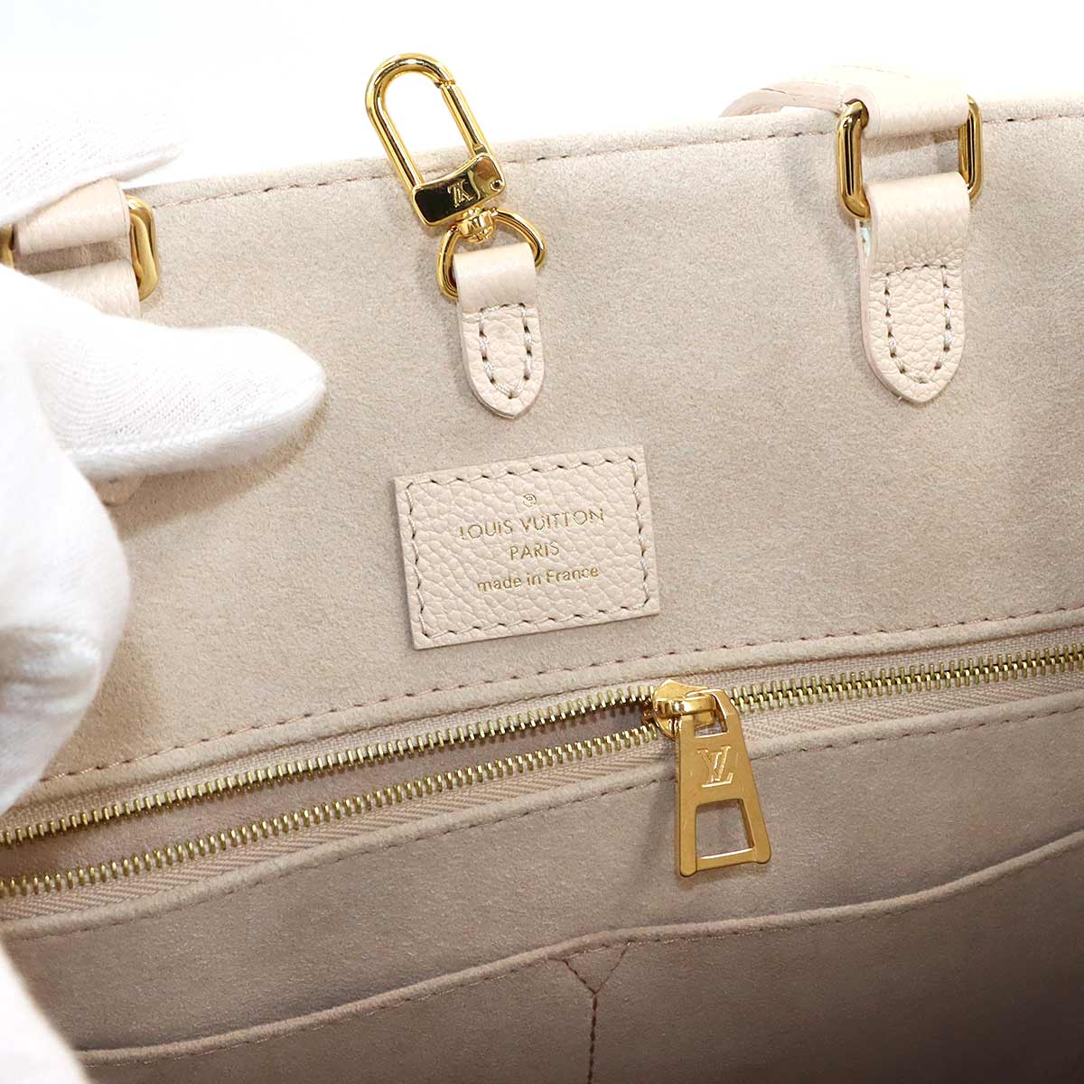 Monogram Empreinte Onthego MM Tote Shoulder Bag M46128