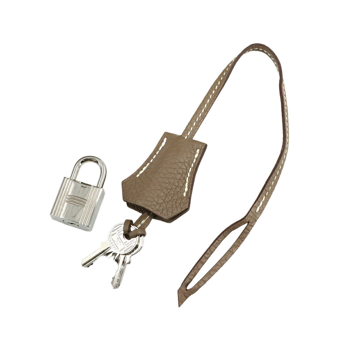 Birkin 40 Togo Etoupe Hand Bag Beige Leather Purse