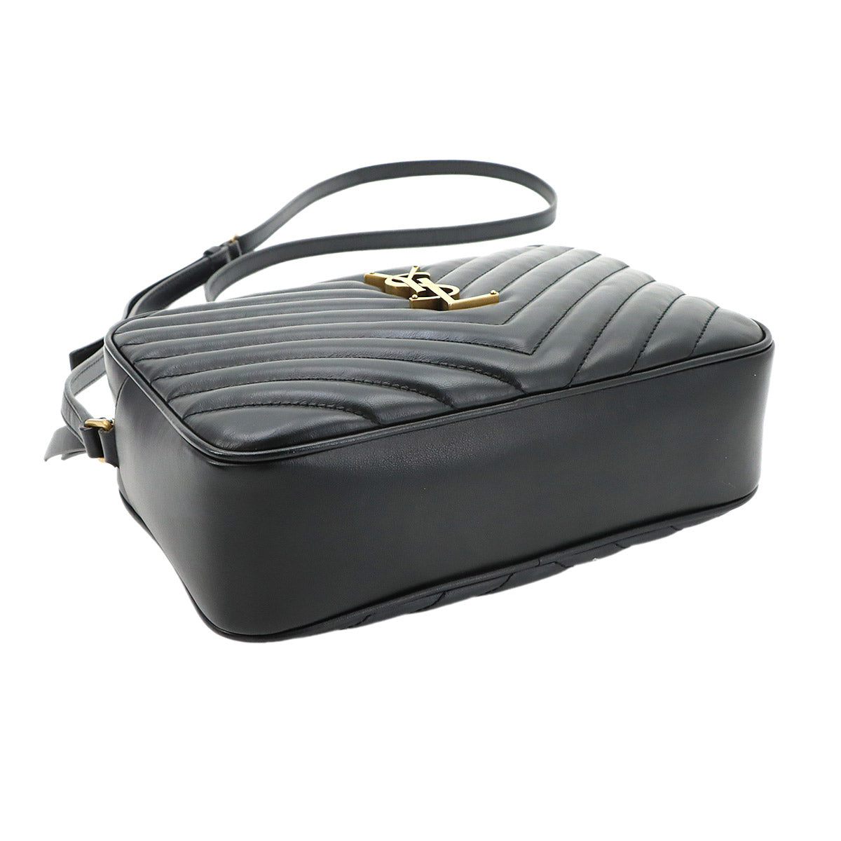 Lou Camera Shoulder Bag Leather Black 612544
