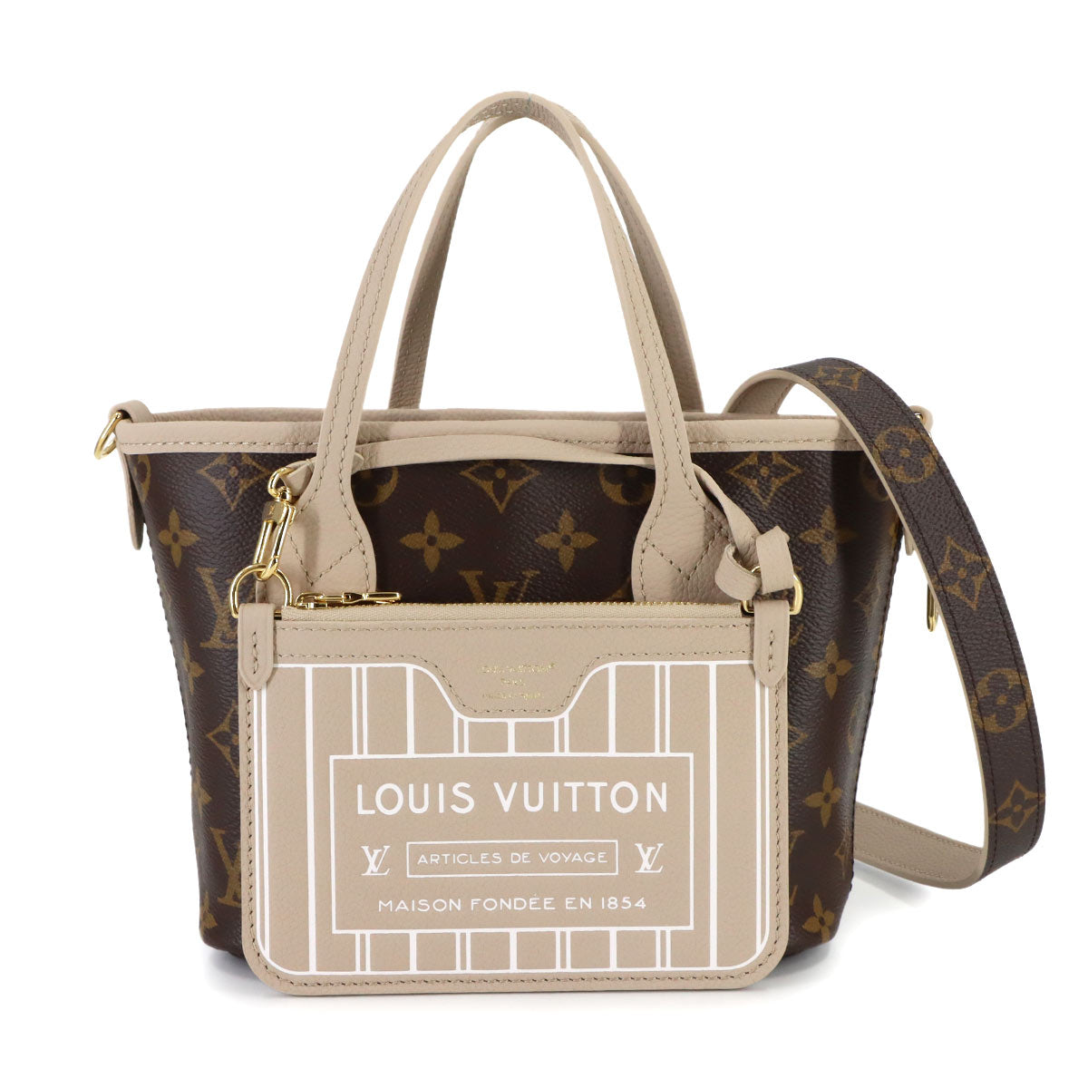 Neverfull Inside Out BB Hand Shoulder Bag M25657