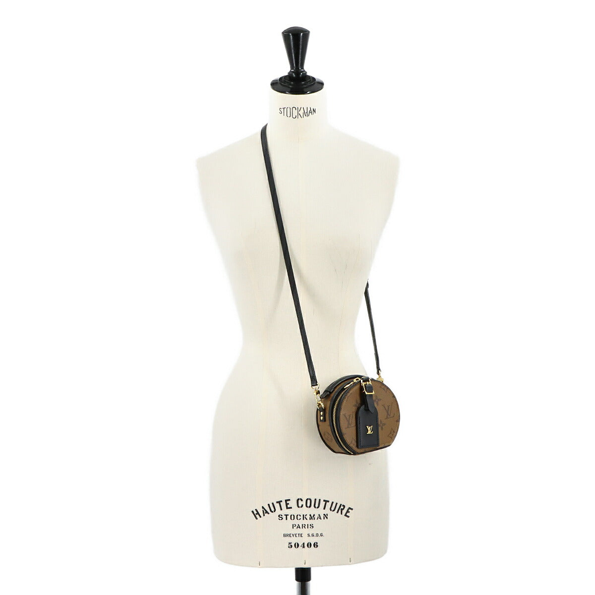 Monogram Reverse Mini Boite Chapeau Shoulder Bag M68276