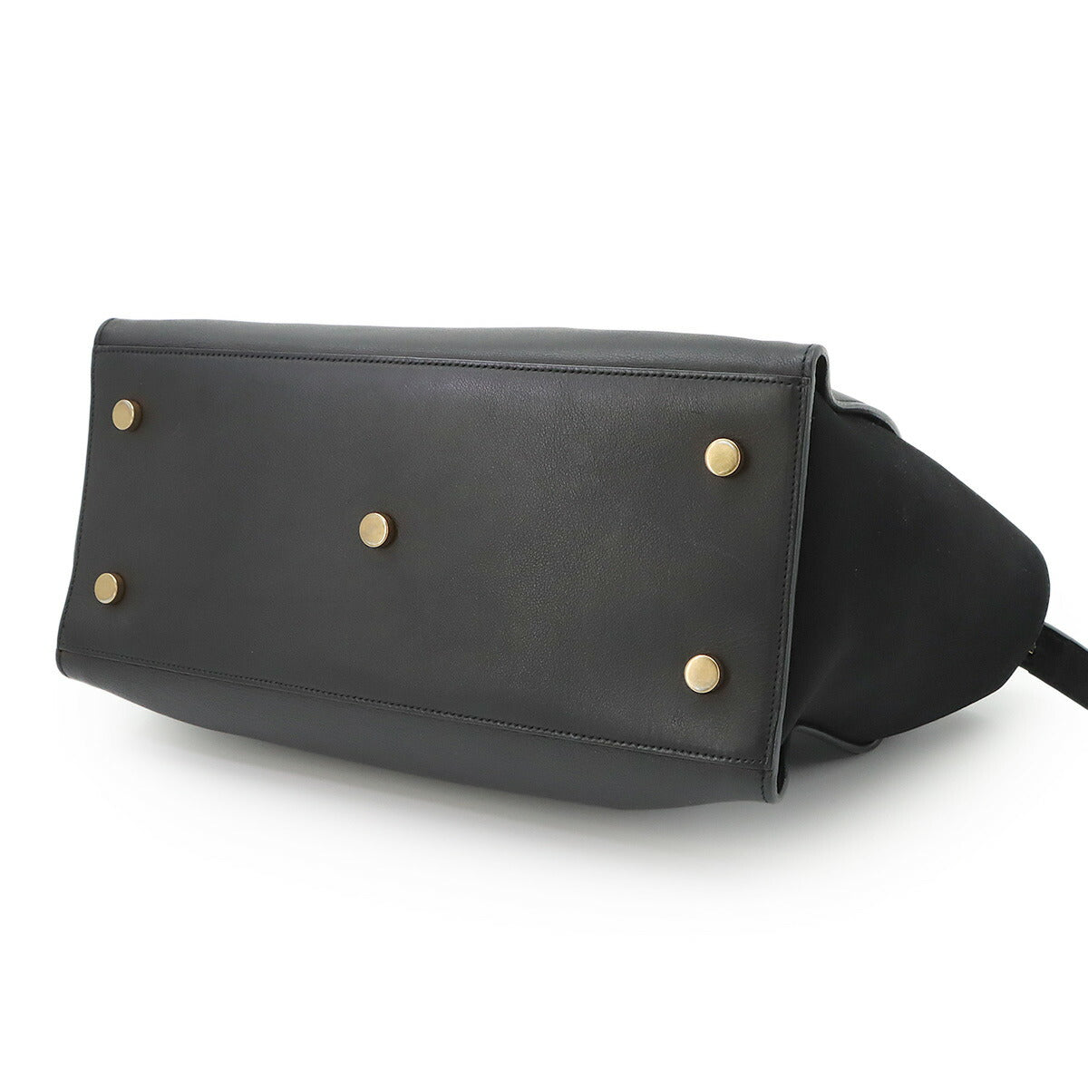 Downtown Cabas Hand Shoulder Bag Leather Black 436832