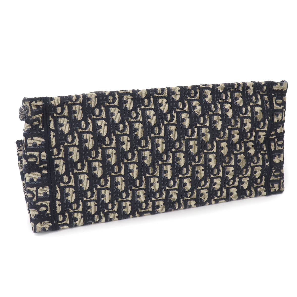 Oblique Book Tote Medium Bag Canvas Navy M1296ZRIW
