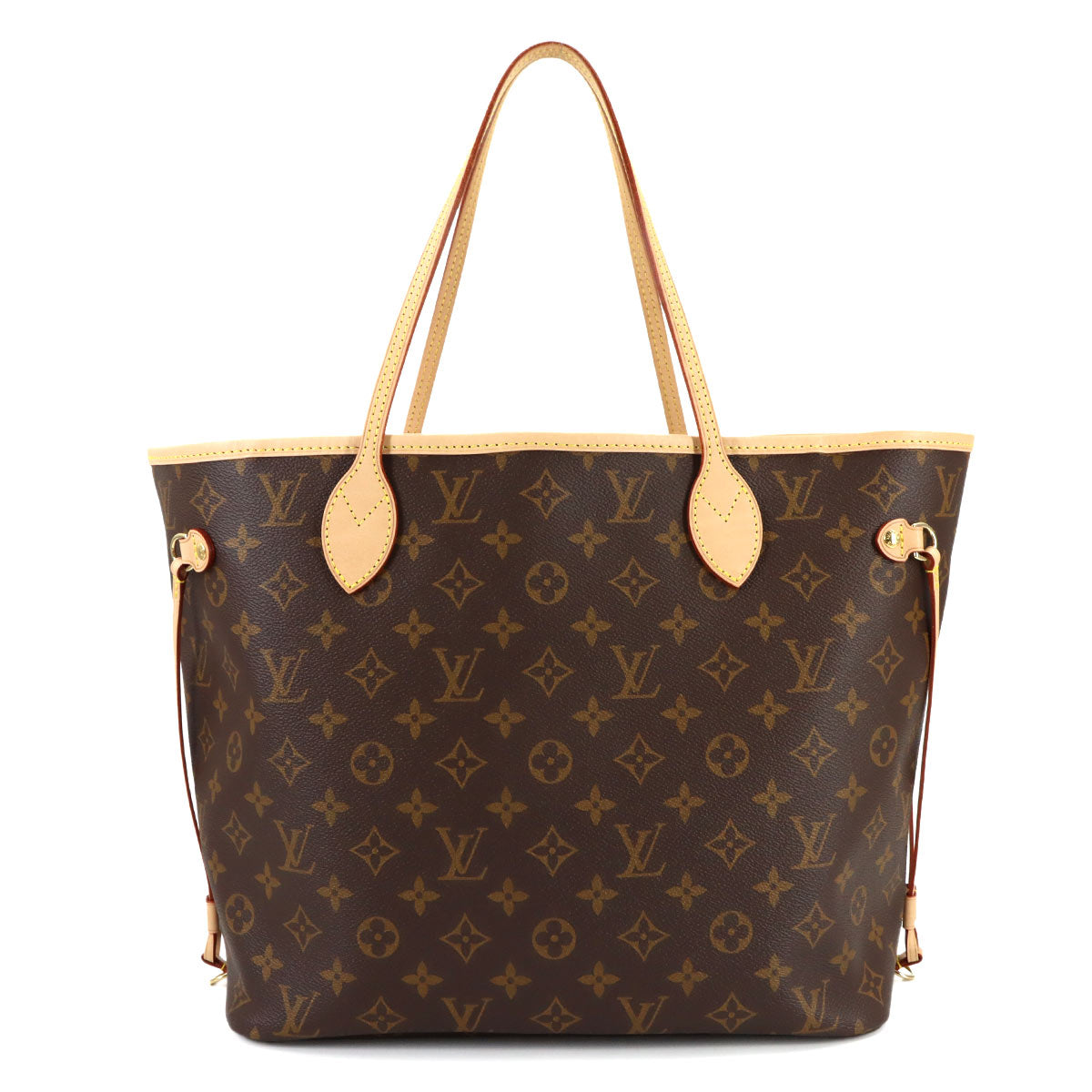 Monogram Neverfull MM Tote Bag Beige M46975 Purse