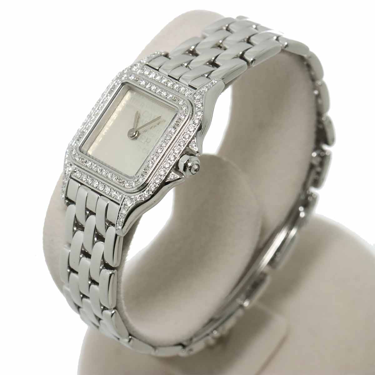 Panthere WF3255F3 Diamond 750WG Quartz Silver logo Dial