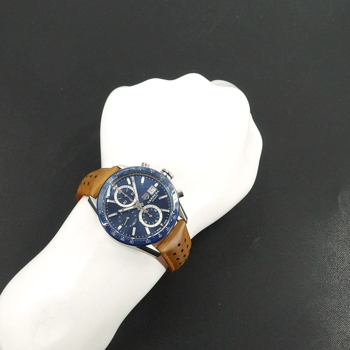 Carrera Chronograph CBM2112-0 Date Blue Dial Mens