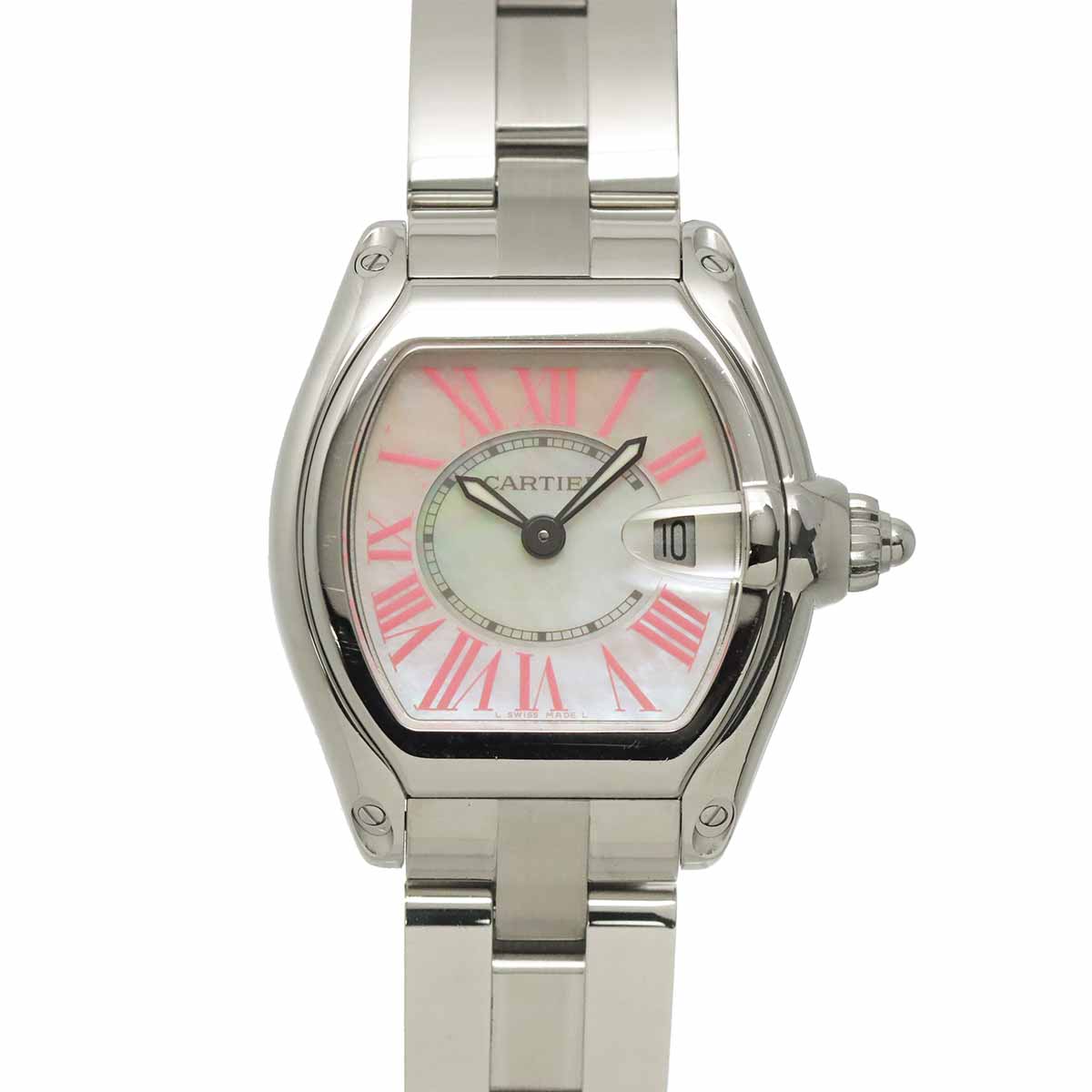Roadster SM W6206006 2008 Christmas Quartz White Shell Dial