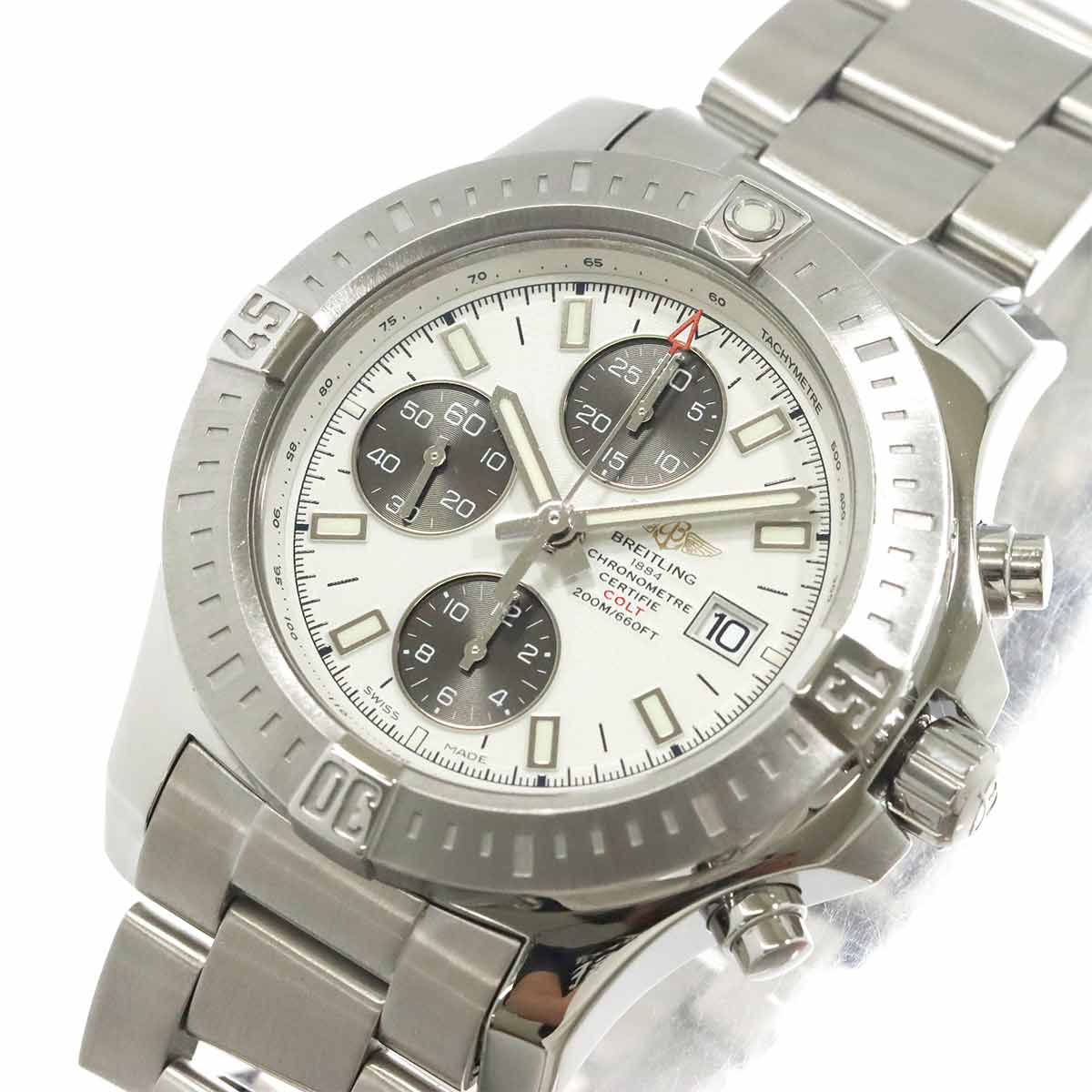 Colt A13388 Chronograph Date Silver Dial Mens Watch