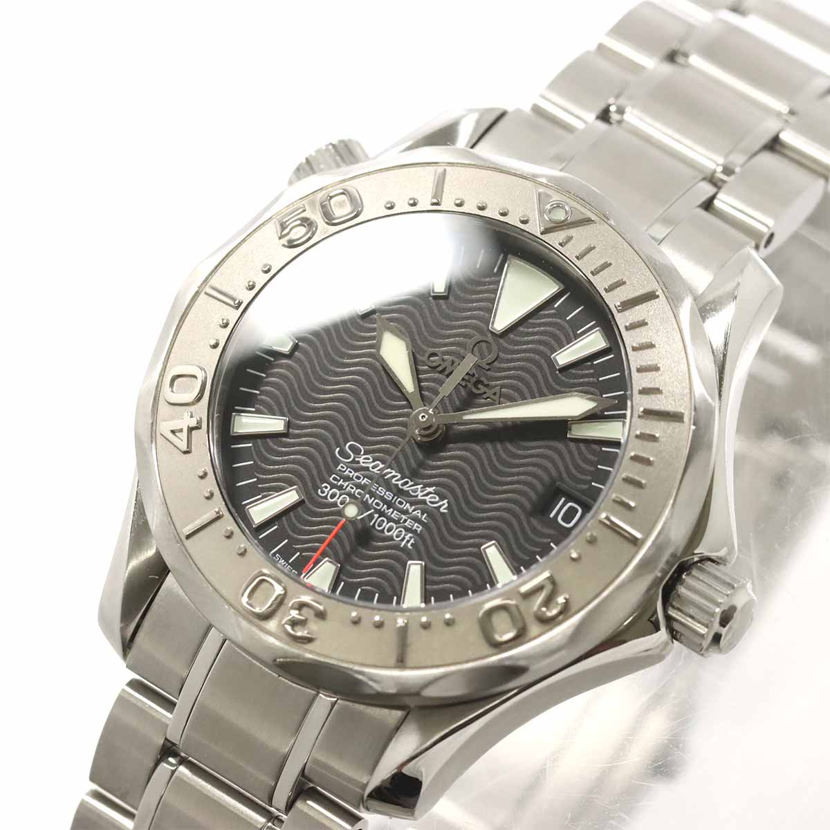 Seamaster 300 2236 50 WG Automatic Black Dial Boys Watch