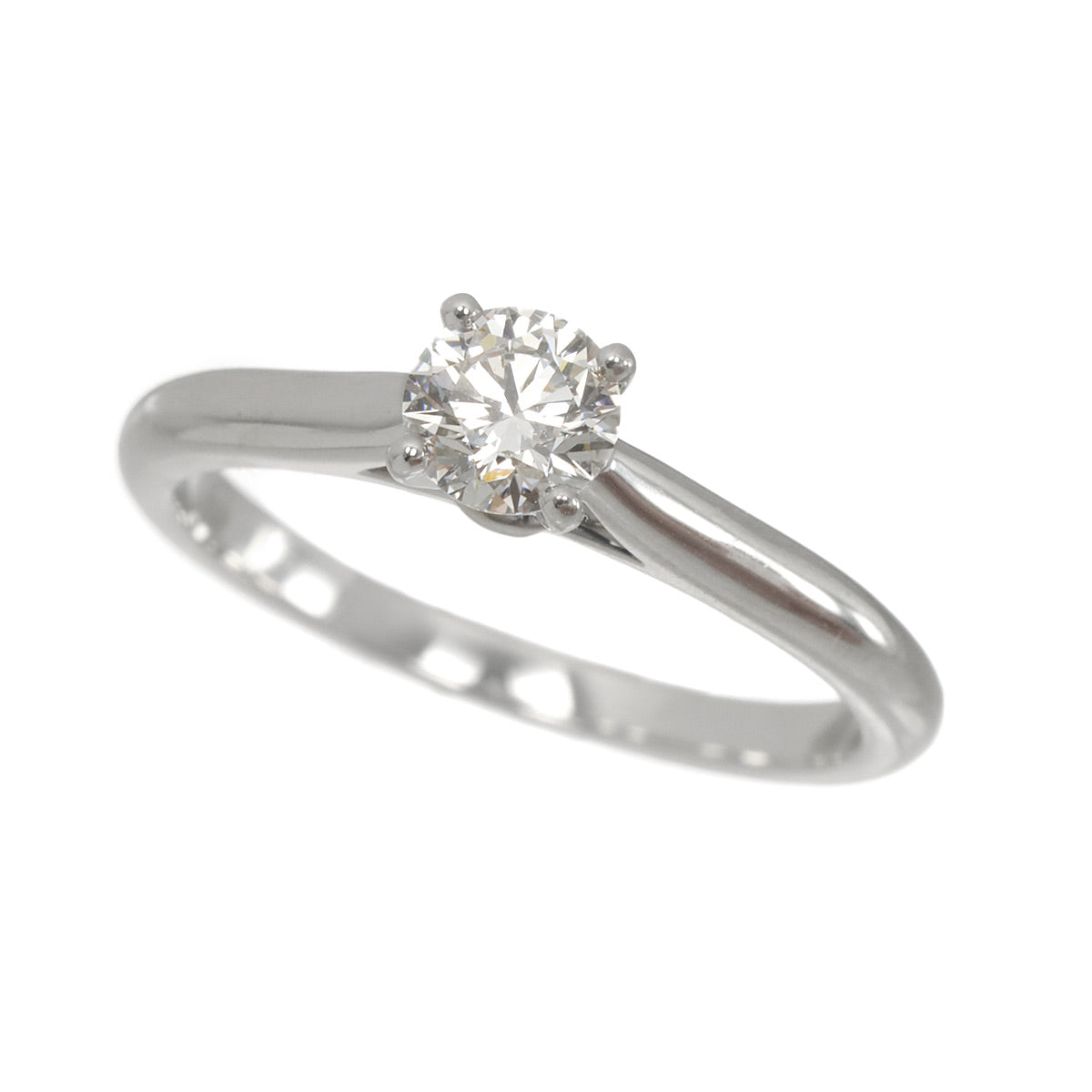 Diamond 0.44ct E/IF/3EX Ring Platinum size53 6-6.25(US)