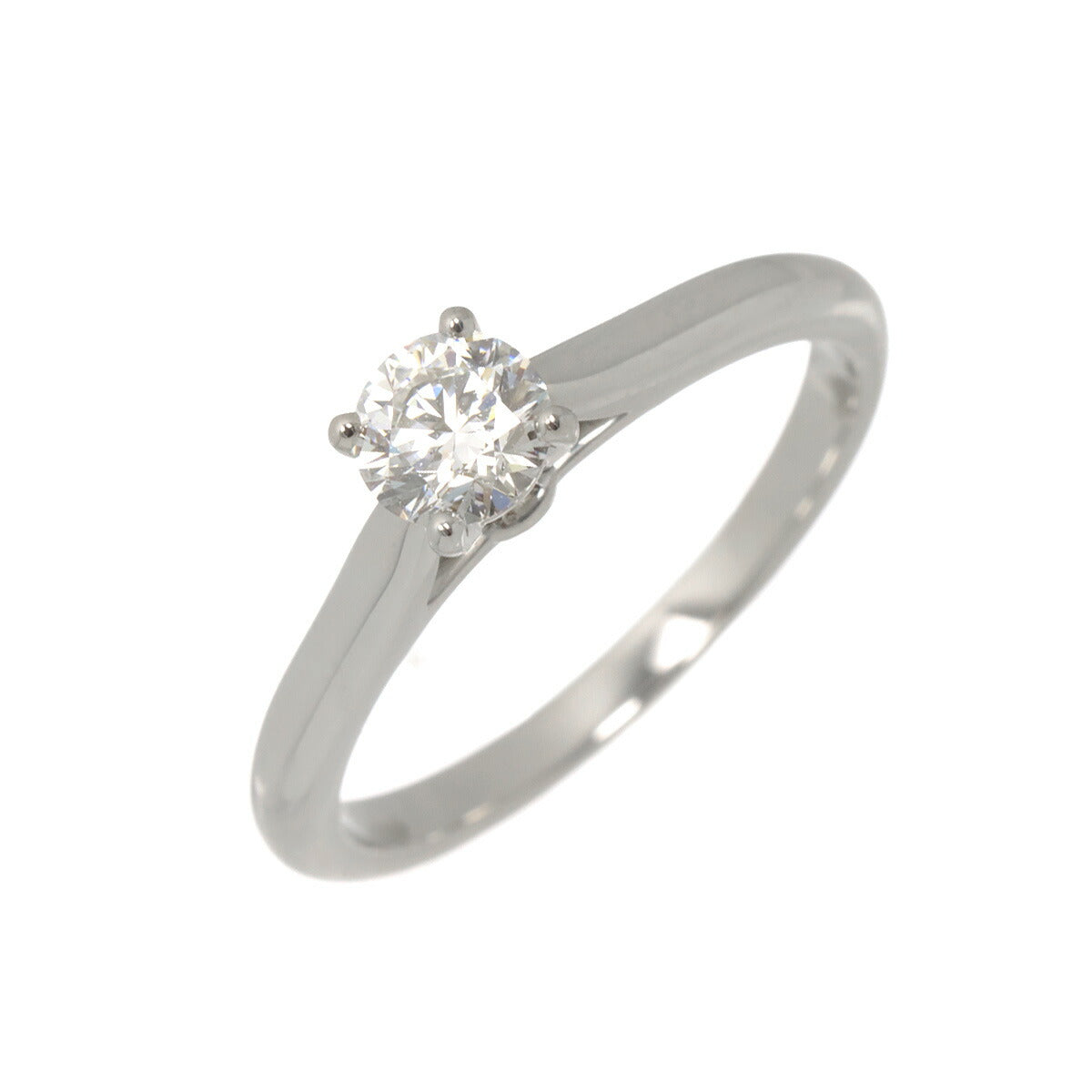 Diamond 0.44ct E/IF/3EX Ring Platinum size53 6-6.25(US)