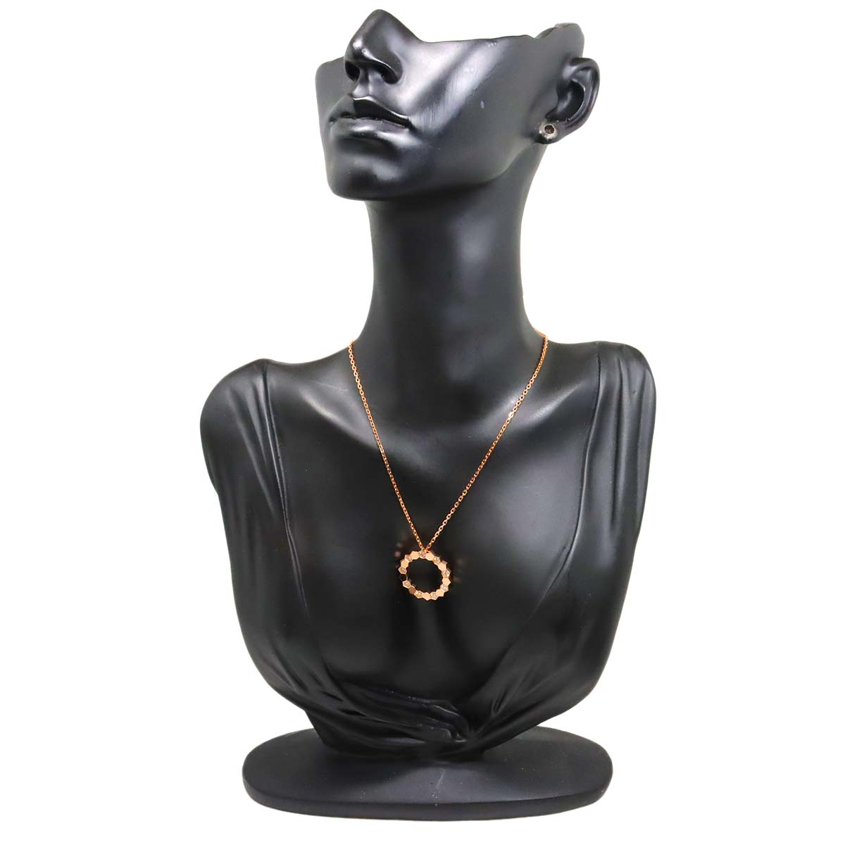 Bee de Chaumet MM Diamond Necklace 18K Pink Gold 750