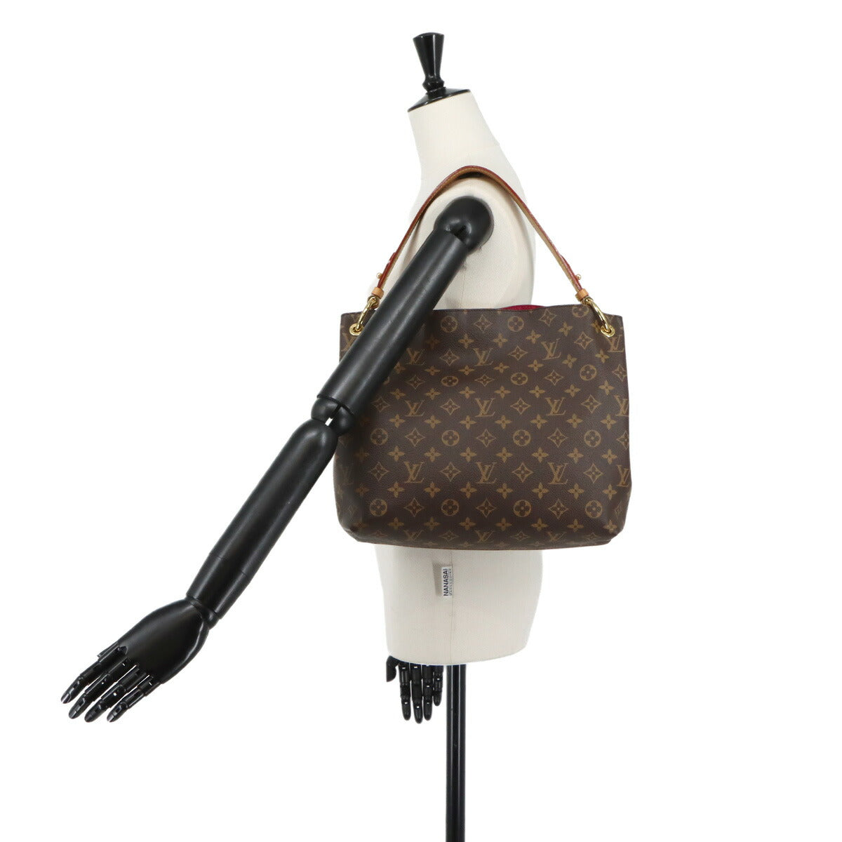 Monogram Graceful PM Shoulder Bag Pivoine M43700
