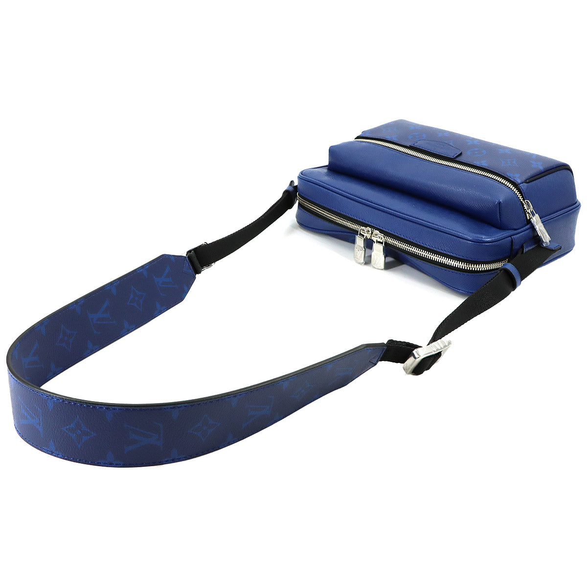 Taigarama Outdoor Messenger PM Shoulder Bag Cobalt M30242