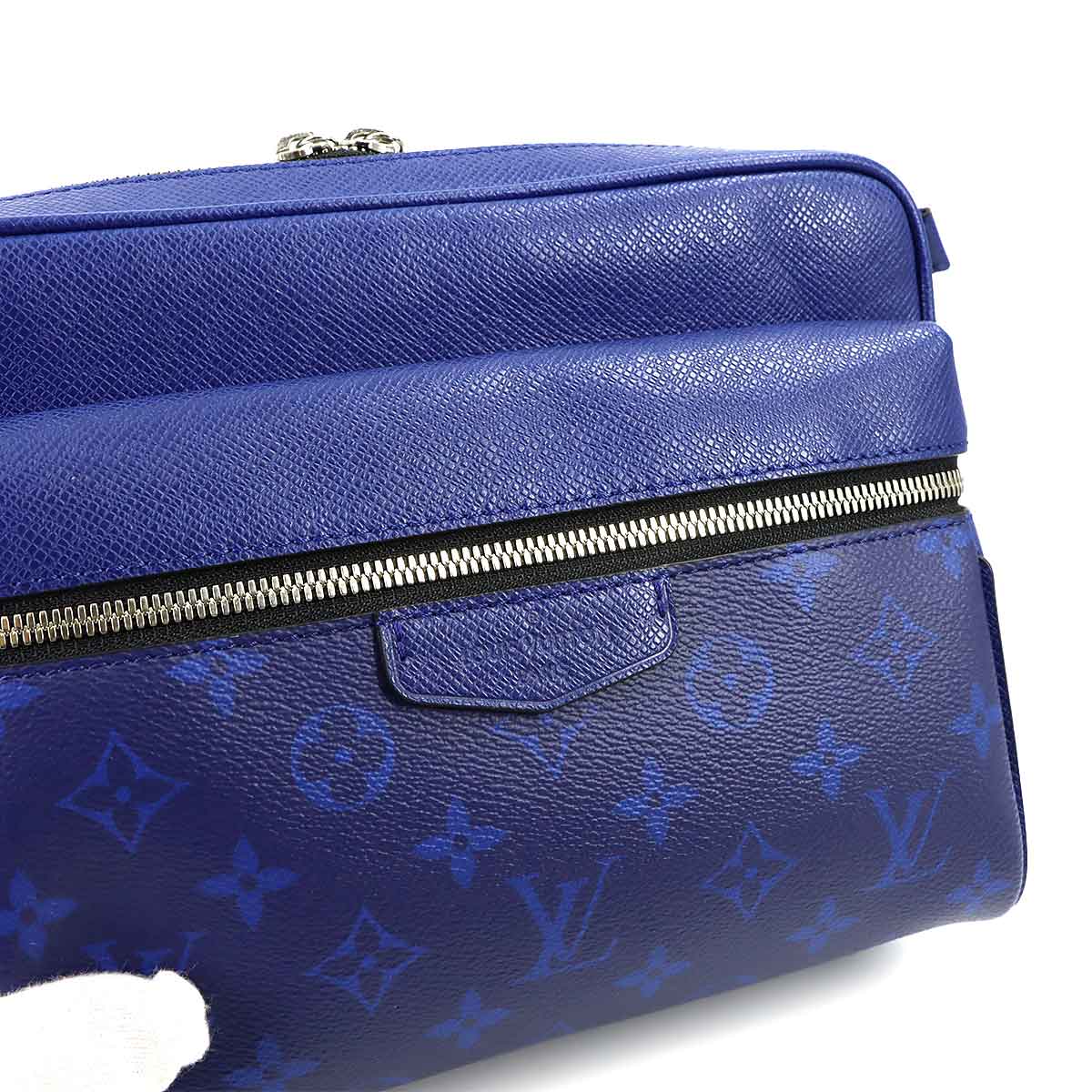 Taigarama Outdoor Messenger PM Shoulder Bag Cobalt M30242