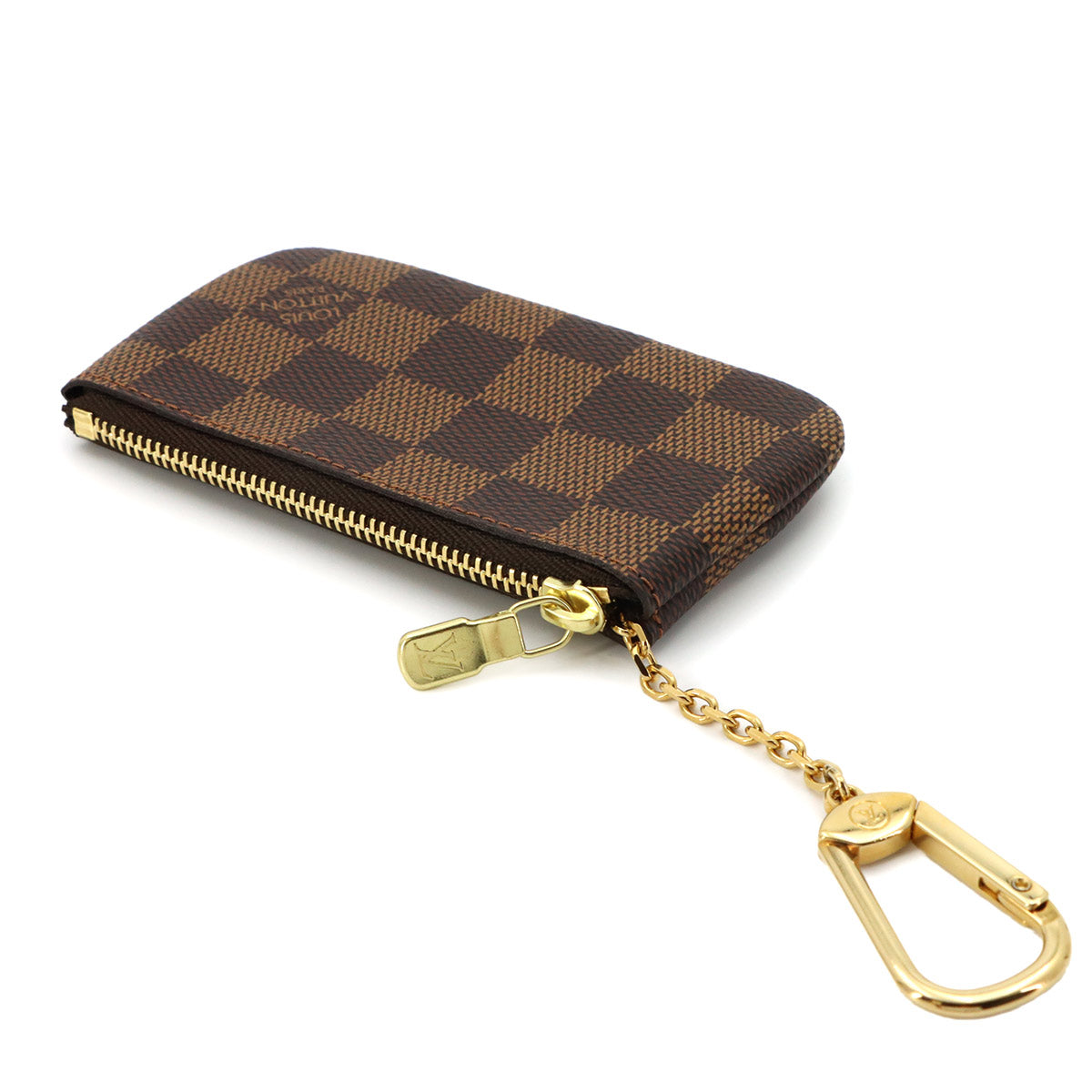 Damier Pochette Cles Coin Case Key Case Ebene N62658
