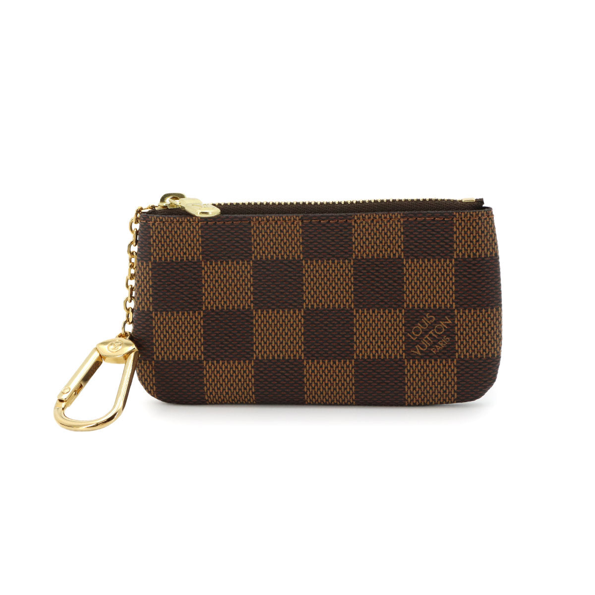 Damier Pochette Cles Coin Case Key Case Ebene N62658