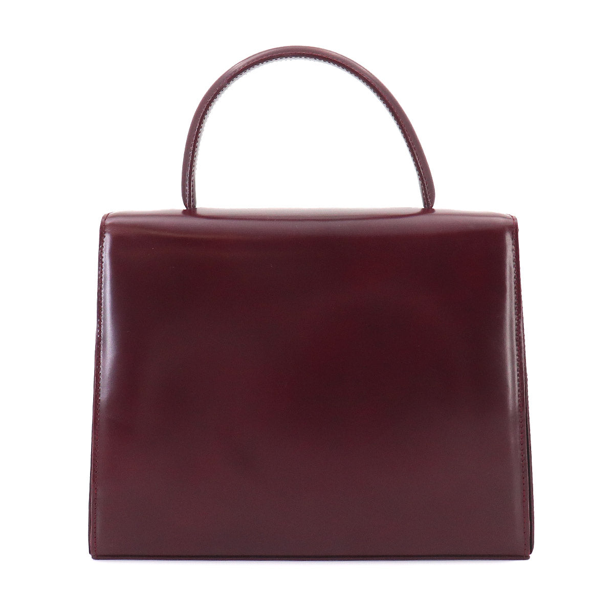 Panthere Hand Bag Leather Bordeaux Purse