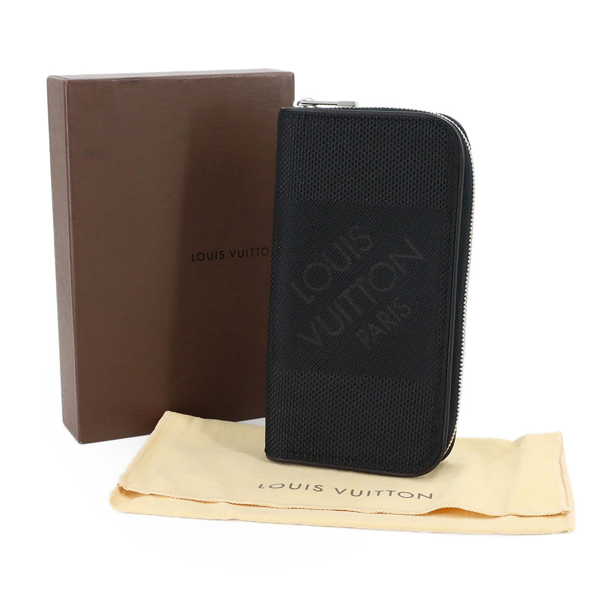 Damier Geant Portefeuille Long Zippe Wallet M93546