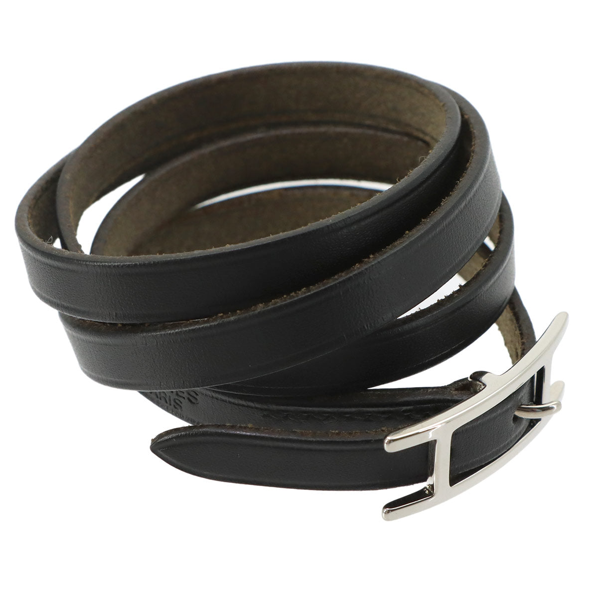 Hapi3 Bracelet Swift Leather Black Accessory