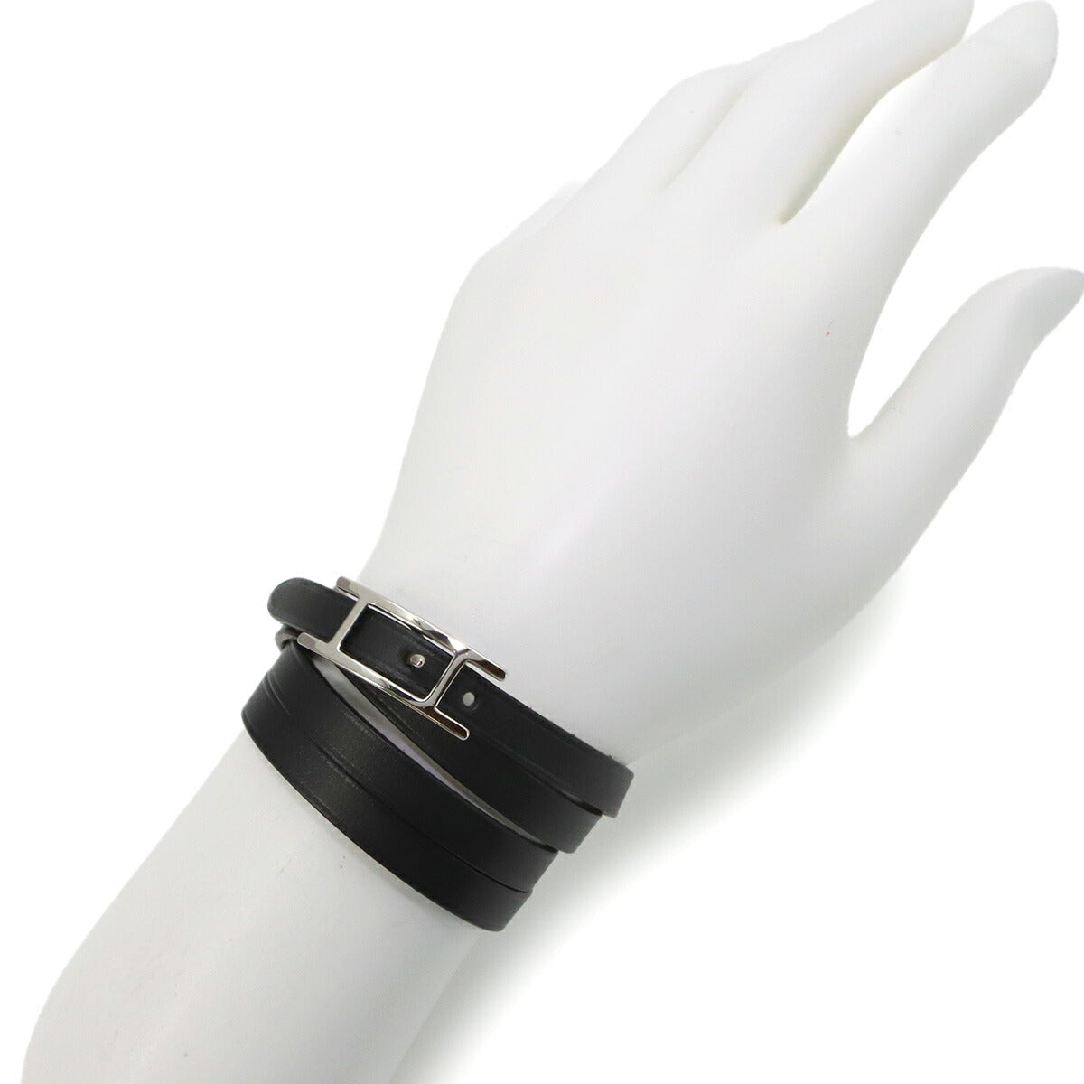 Hapi3 Bracelet Swift Leather Black Accessory