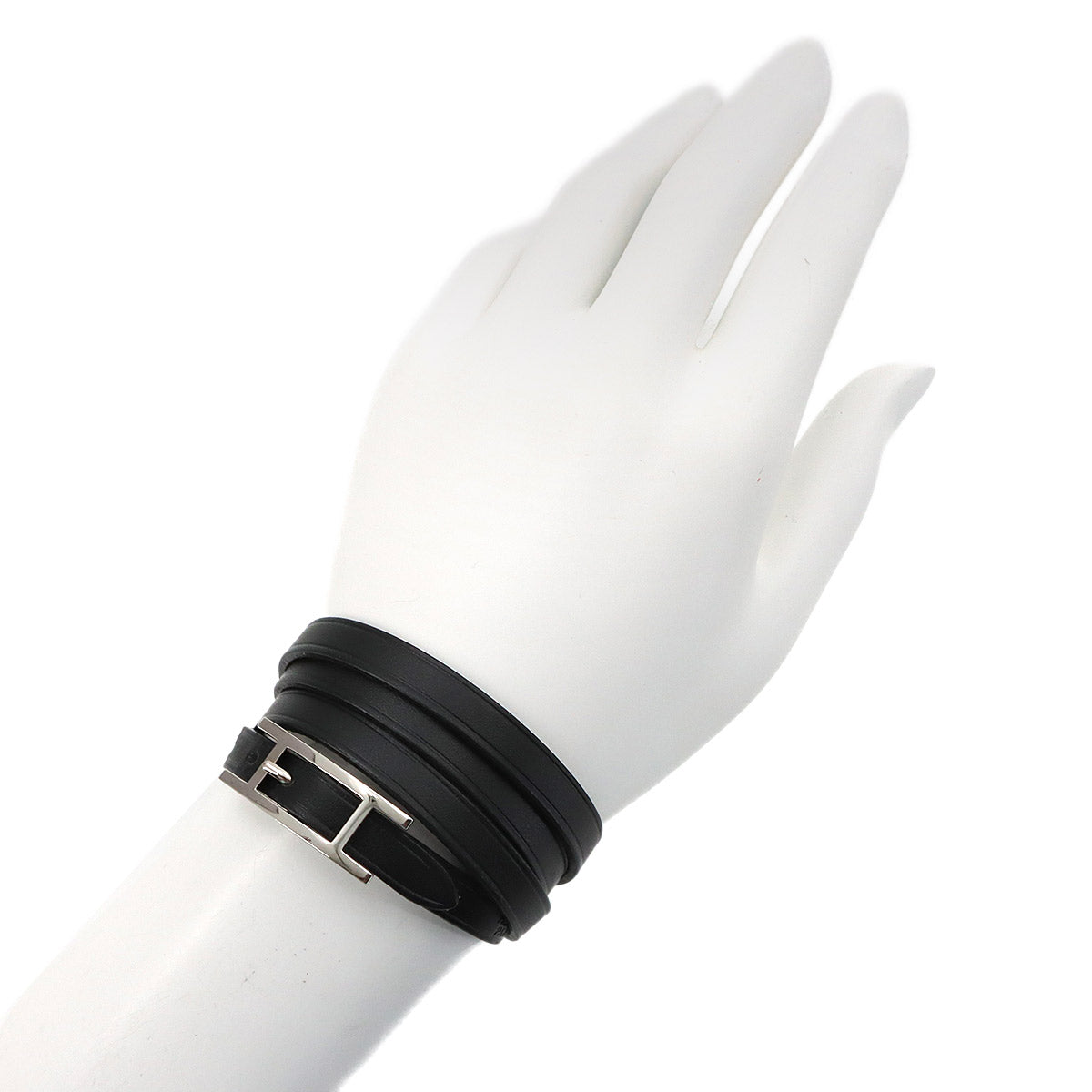 Hapi3 Bracelet Swift Leather Black Accessory