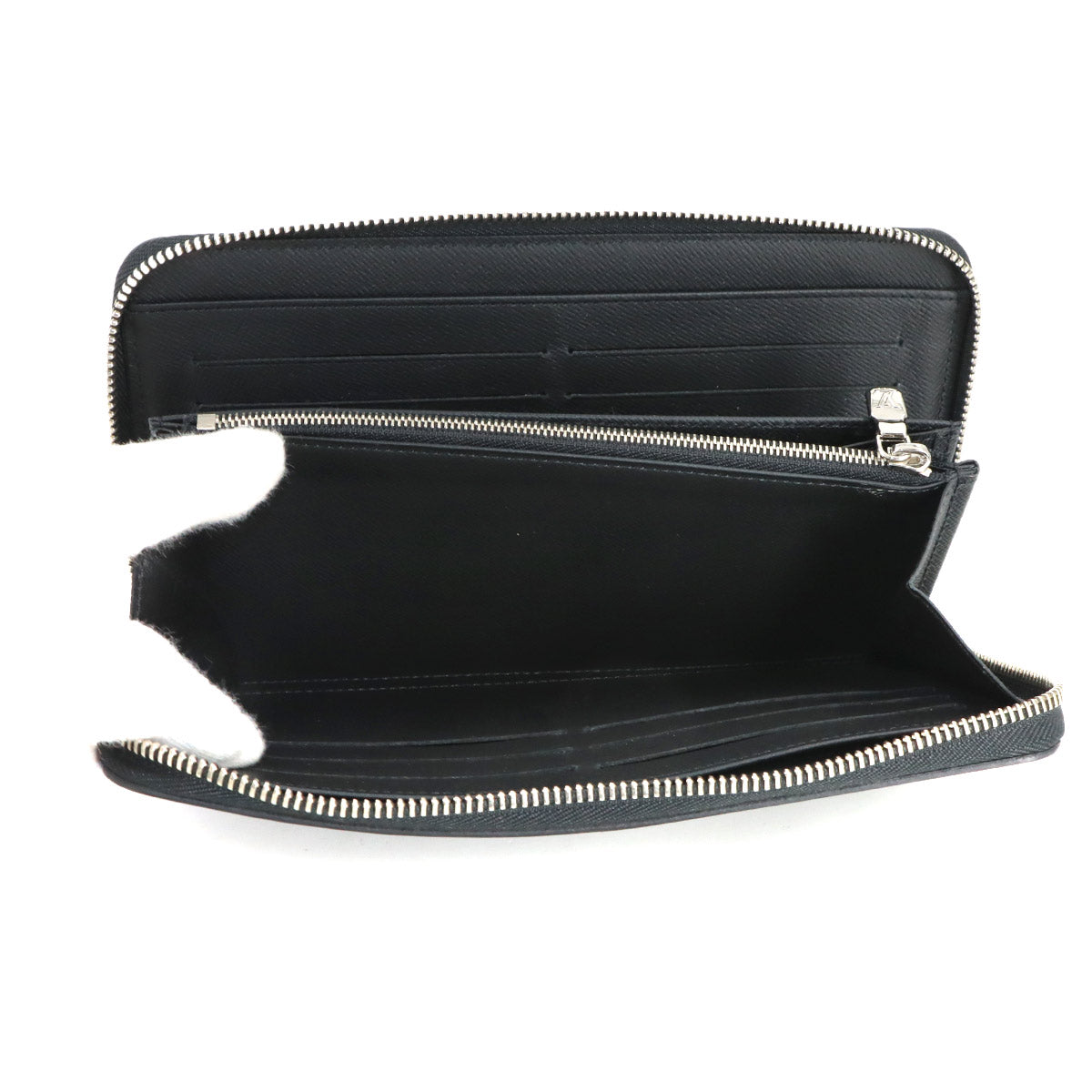 Epi Zippy Organizer NM Long Wallet Leather Noir M62643