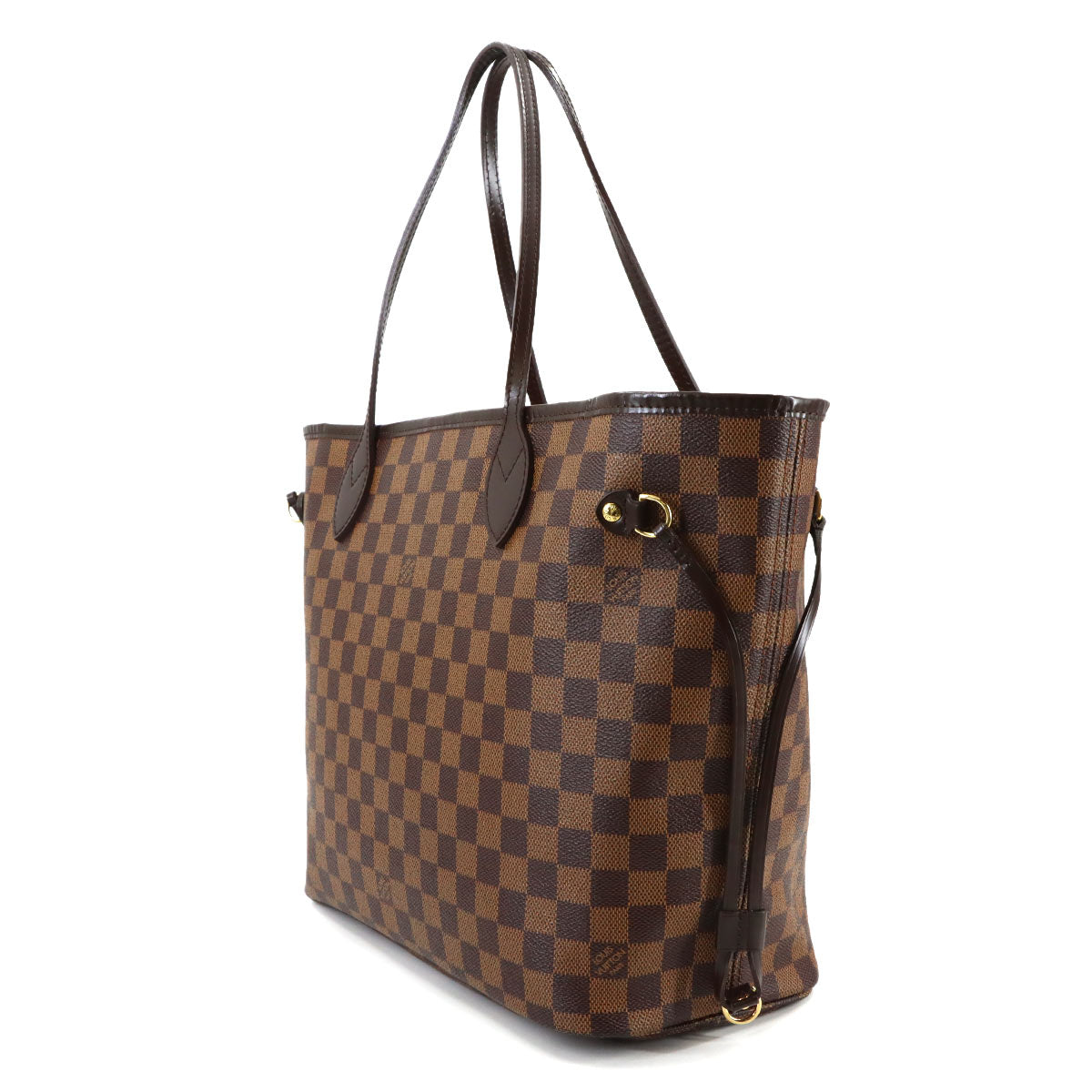 Damier Neverfull MM Tote Bag Ebene Cerise N51105 Purse