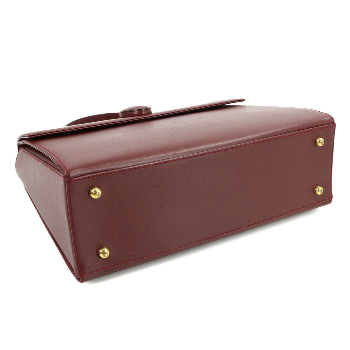 Must Hand Bag Leather Bordeaux Purse