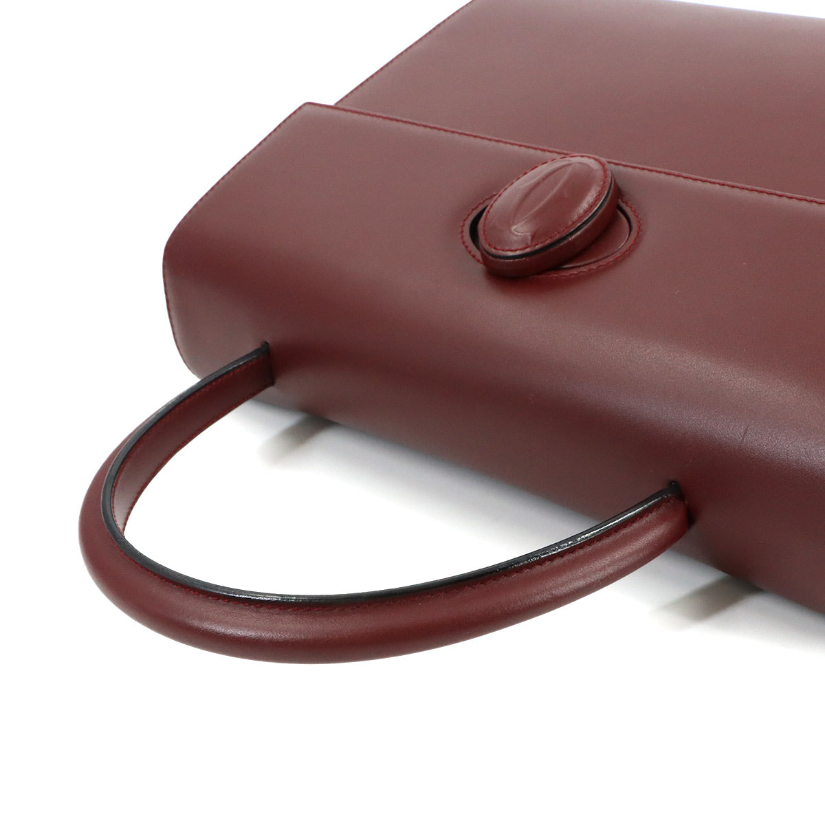 Must Hand Bag Leather Bordeaux Purse