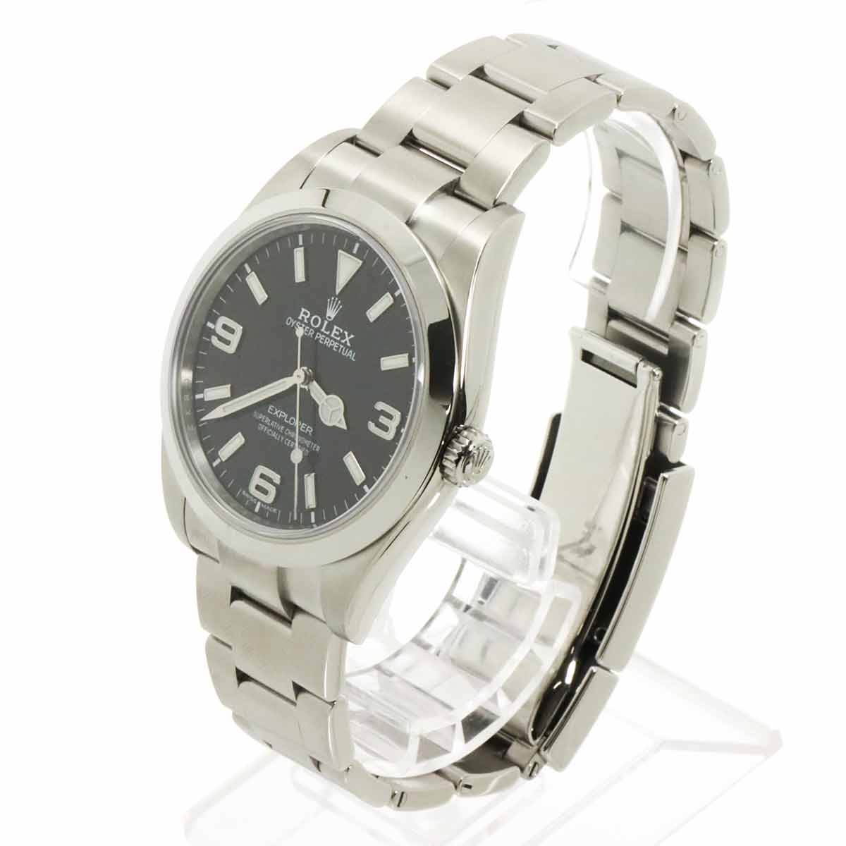 Explorer I 214270 Serial Random Automatic Black Dial Mens