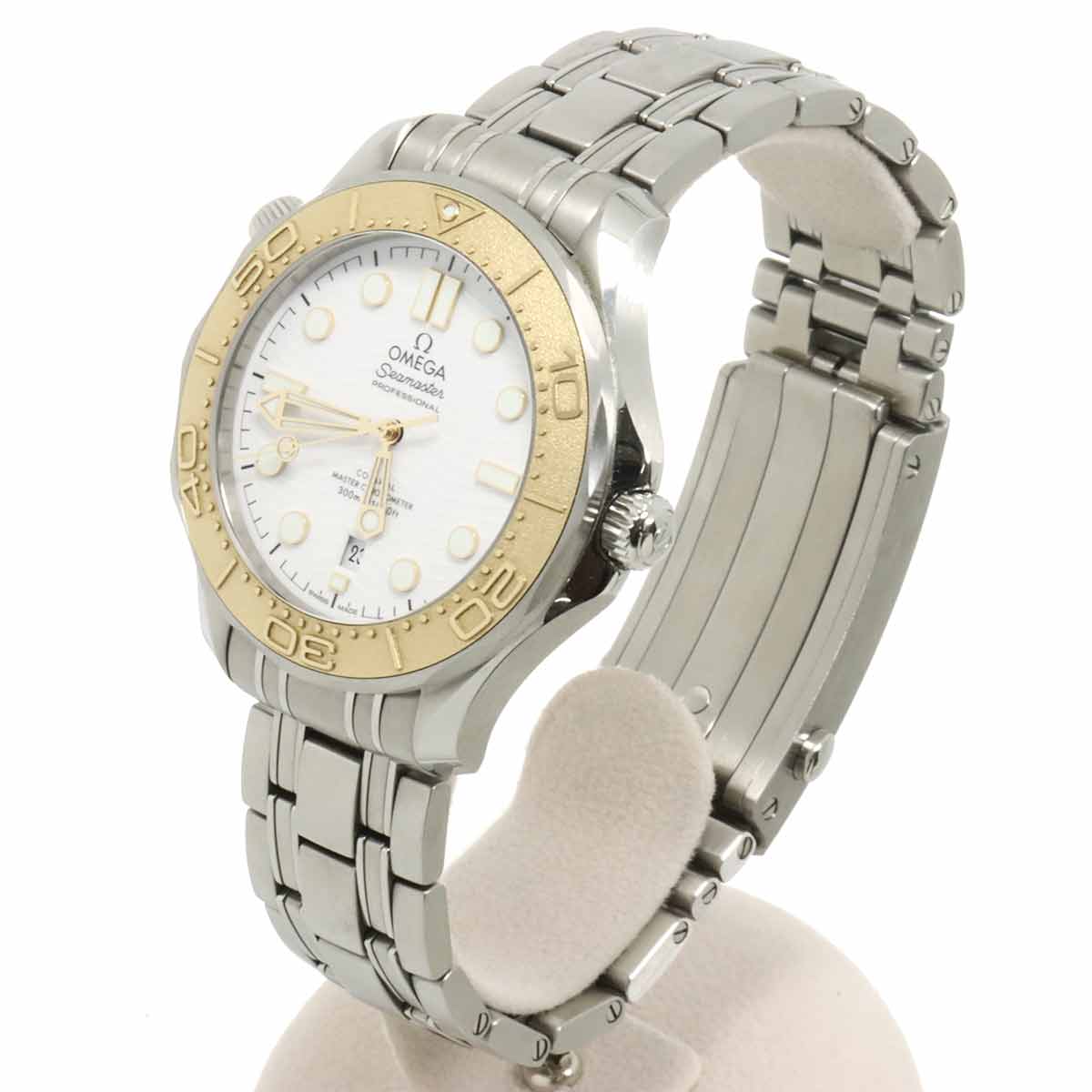 Seamaster Paris 2024 522 21 42 20 04 001 K18YG White Dial