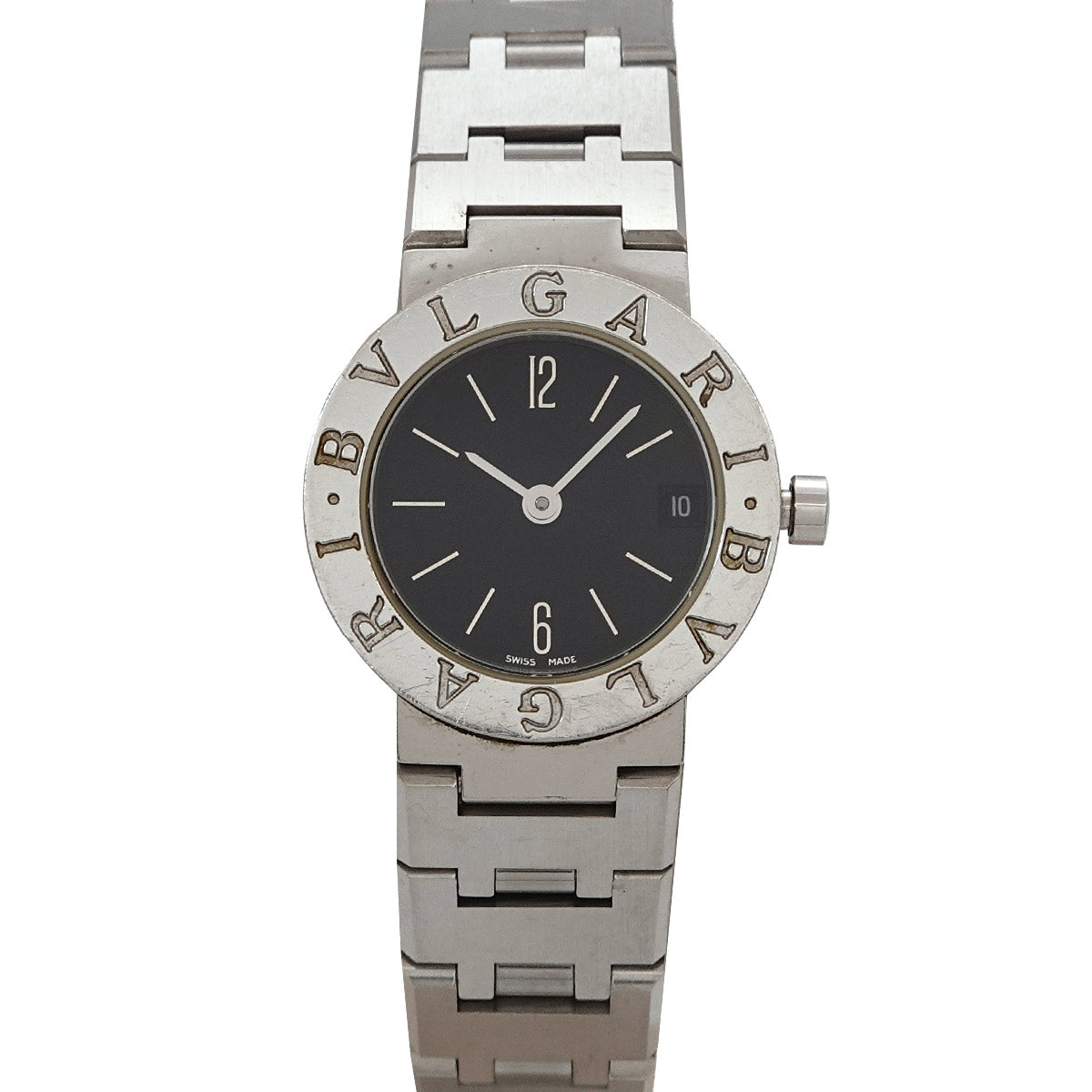 BVLGARIBVLGARI BB23SS Quartz Black Dial Ladies Watch